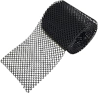 Frost King VX620 Plastic Gutter Guard 6x20 Ft Mesh - Rust-Proof, Easy-Cut Prevents Leaves & Debris Clogs