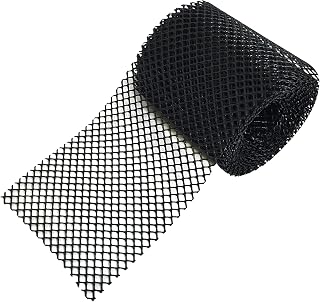 Frost King VX620 Plastic Gutter Guard 6x20 Ft Mesh - Rust-Proof, Easy-Cut Prevents Leaves & Debris Clogs