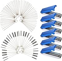 Vista 9 de Mudder Juego de 3 carburadores de carbono Dirt Jet Remover, herramienta de limpieza de punta de antorcha de alambre, kit de herramientas de limpieza