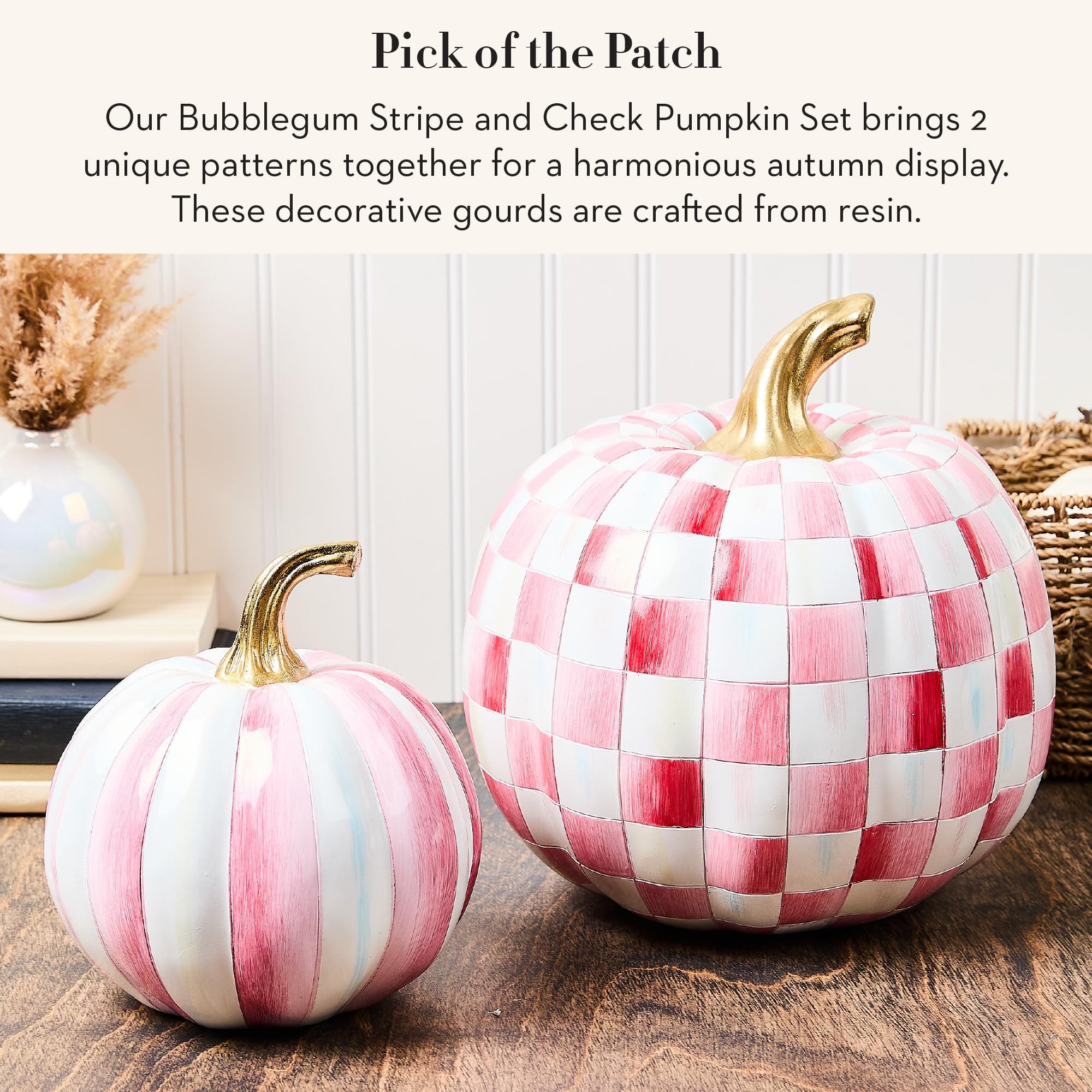 マッケンジーチャイルズ　ハロウィン　パンプキン MacKenzie-Childs Illuminated Happy Jack Pumpkin Collection