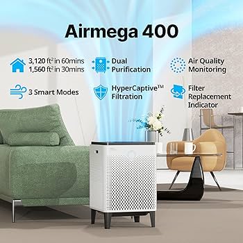 Amazon.com: Coway Airmega 400 True HEPA Purificador de aire con Amazon.com: Coway Airmega 400 True HEPA Purificador de aire con