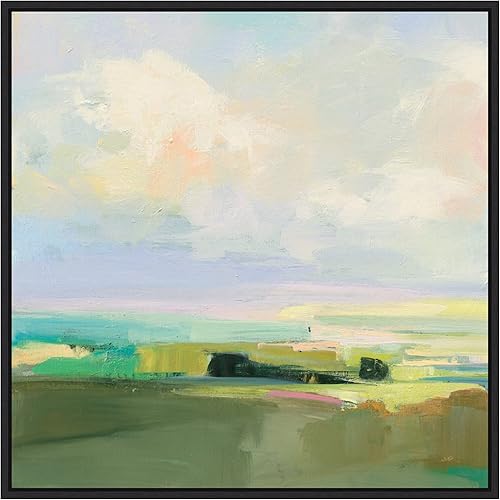 Miniatura 13 de Amanti Art Lienzo enmarcado para pared, 22 x 22 pulgadas, cielo de verano IV por Julia Purinton, lienzo enmarcado para pared, obras de arte de