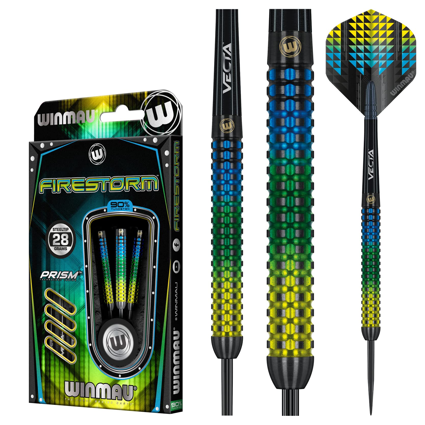 ダーツボード セット  WINMAU Amazon.co.jp: Winmau Firestorm 28g タングステンダーツセット