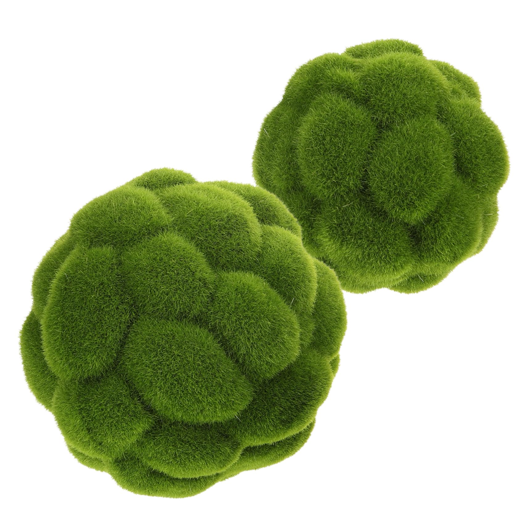 ULTECHNOVO 6 Stck. Künstliche Mooskugeln Dekorative Topiary Bälle für Garten Hochzeit und Party Flexibel und Langlebige Deko für und Außenbereich