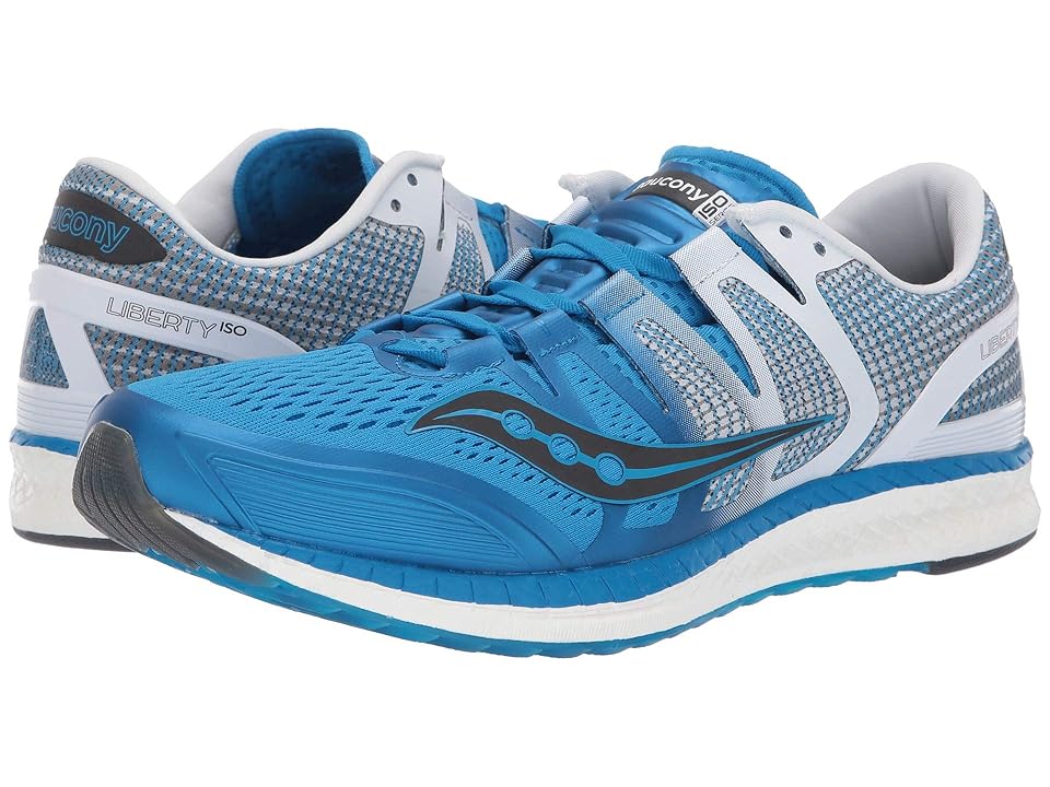 

Saucony Liberty ISO (Blue/White/Black) Men's Shoes