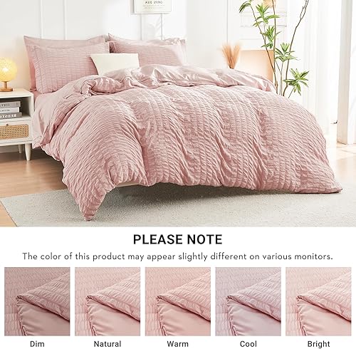 Miniatura 76 de HYMOKEGE - Juego de edredón tamaño king, color negro y rojo, de sirsaca, de 7 piezas, para todas las estaciones, en una bolsa, para dormitorio