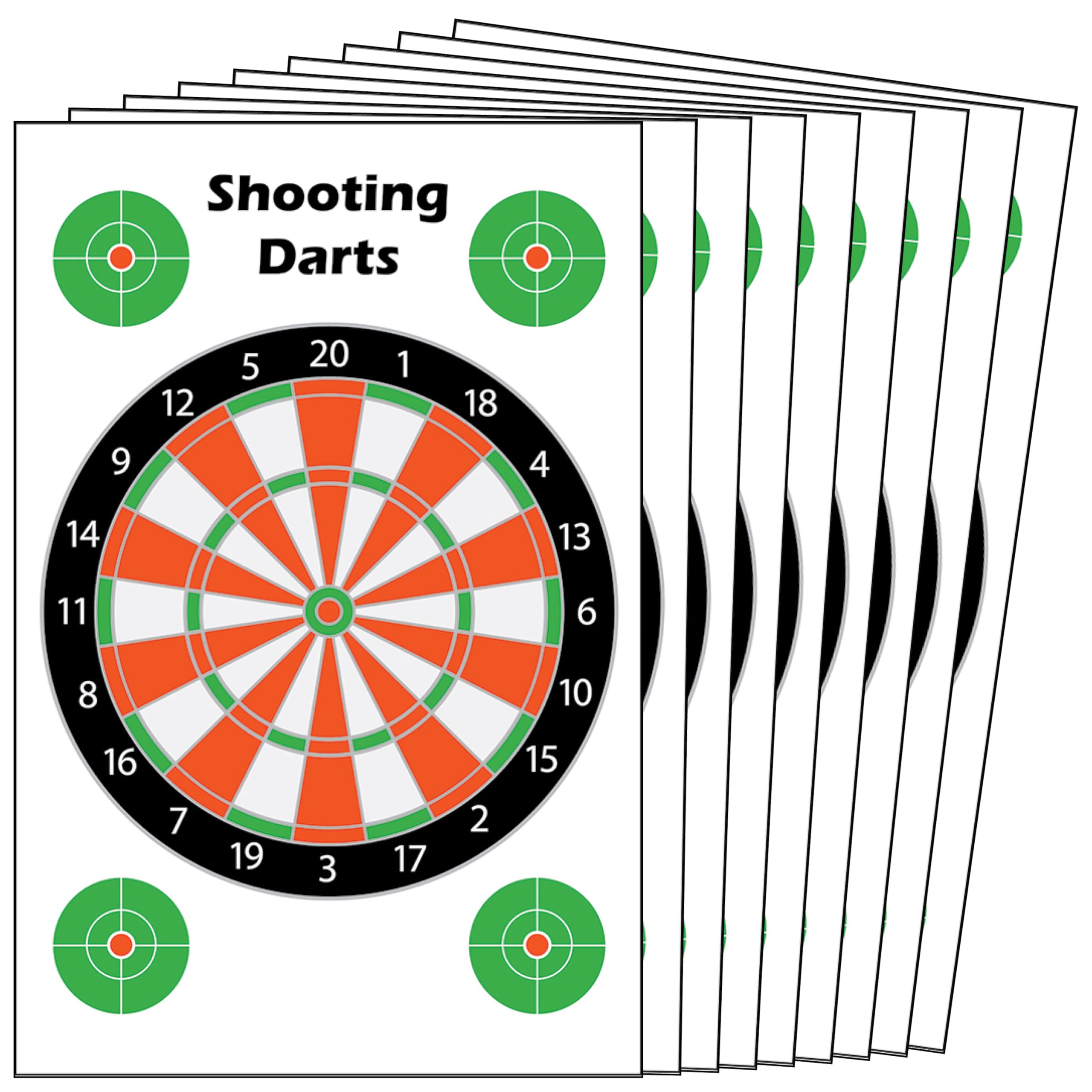 23x35 Dart Board Targets