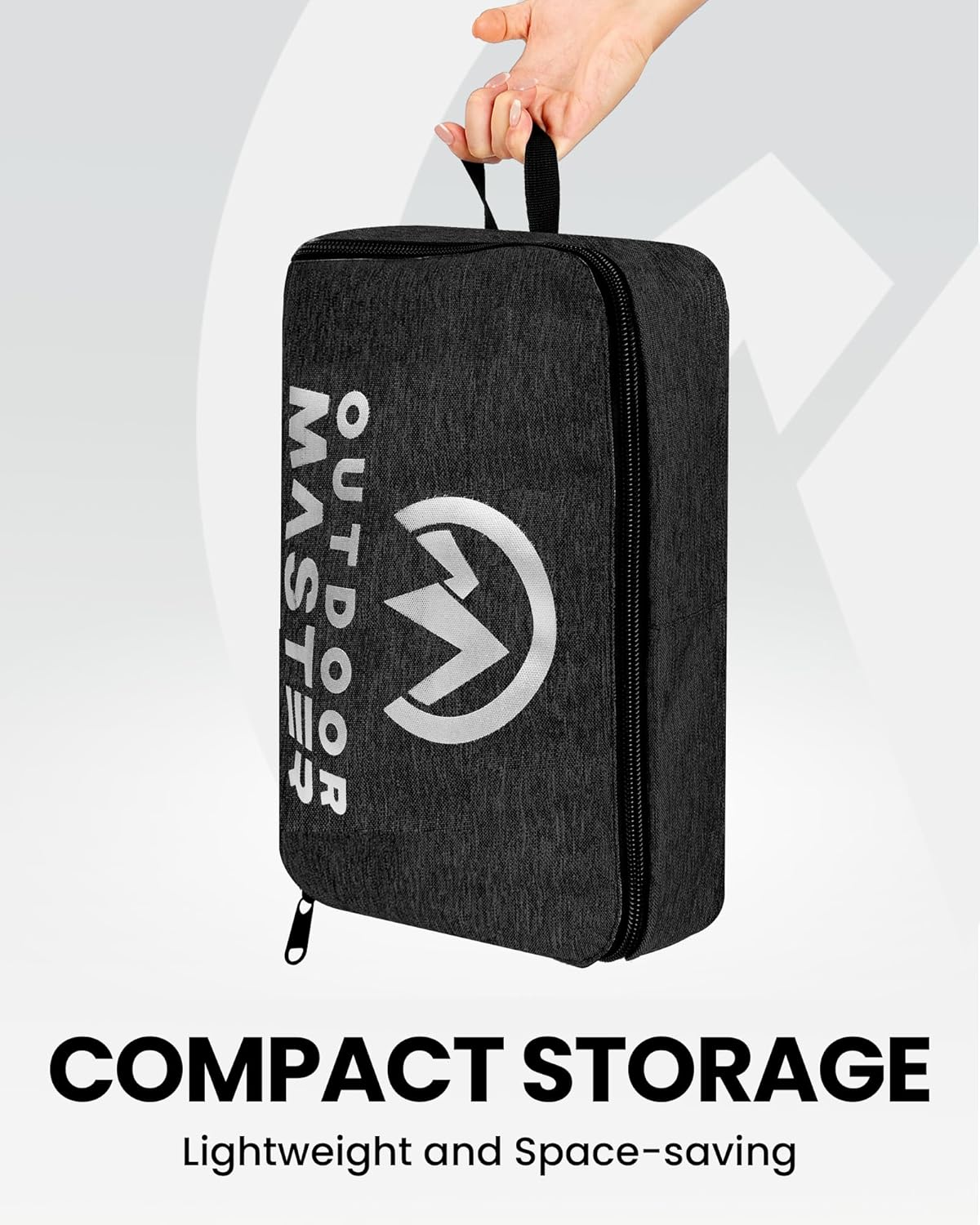 OutdoorMaster Snowboard Bag - 900D Water Resistant Snowboard Travel Bag with Shoulder Strap, Foldable Storage Design