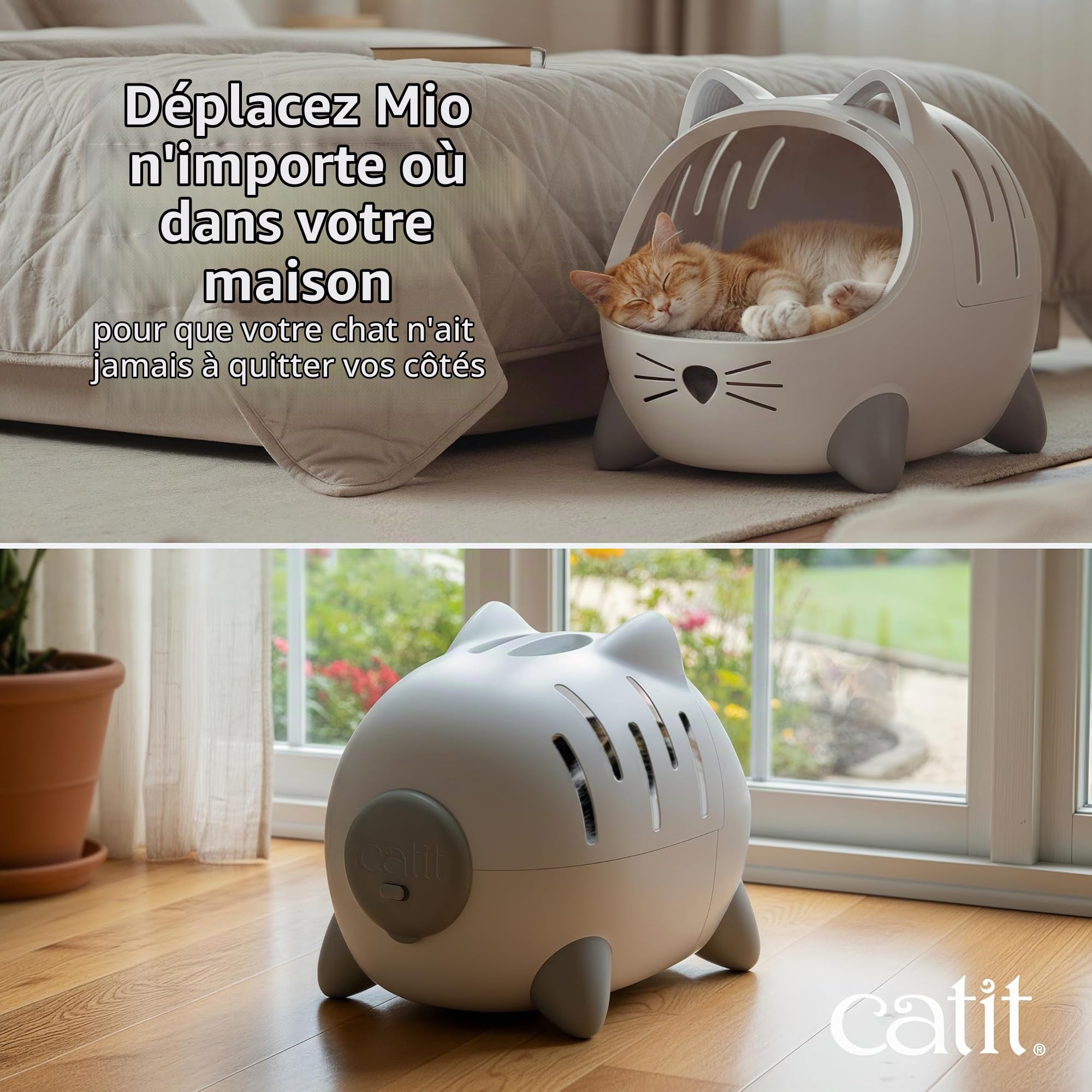 Sac de Transport et lit Catit PIXI Mio