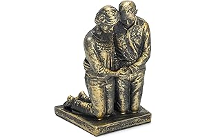 Dicksons Praying Husband and Wife Resin Table Decor