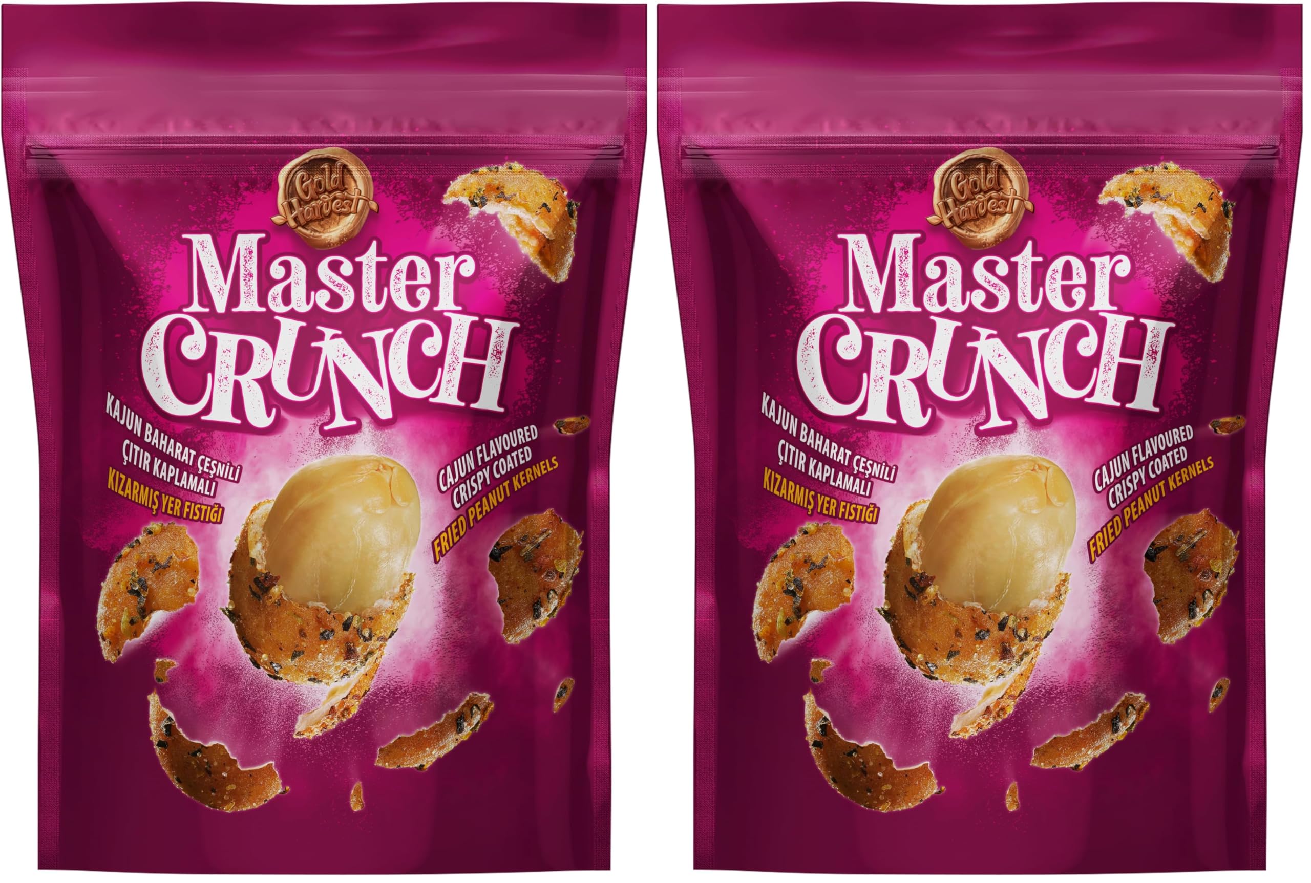 Master Crunch Kajun Fıstık 2li paket