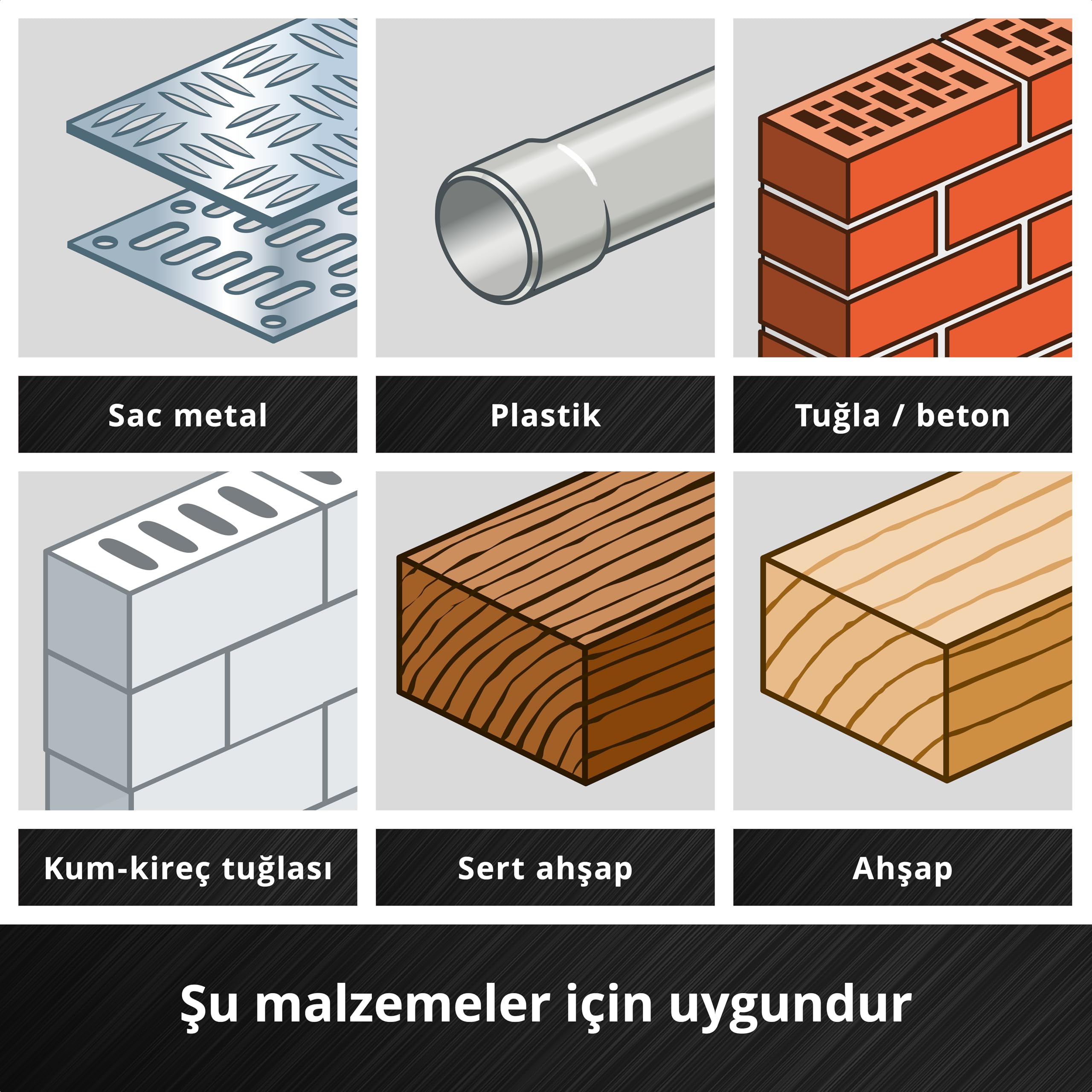 Orijinal Einhell M-CASE 38-Parça Darbeye Dayanıklı Uç Seti (25 mm, 50 mm Ve 90 mm Uçlar, Altıgen Lokmalar, 60 mm Uç Tutucu, Saklama Kutusu Dahil) - 49109250