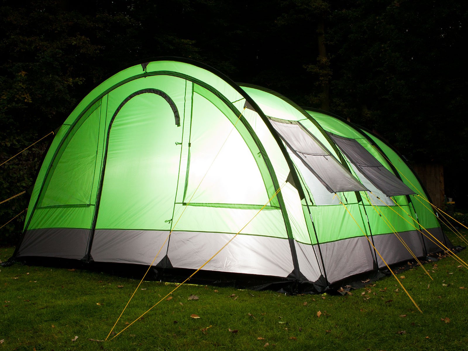 skandika helsinki zelt 6 Personen Familienzelt, Tunnel Gruppen mit Versetzbarer Vorderwand, Große Sonnendach, Organizer-Taschen, 5000 mm Wassersäule, grün Sport & Freizeit Sidewall Option:Double Sided Sidewall Graphics Skateholms Camping Map - priceupdate_20260828-11:28