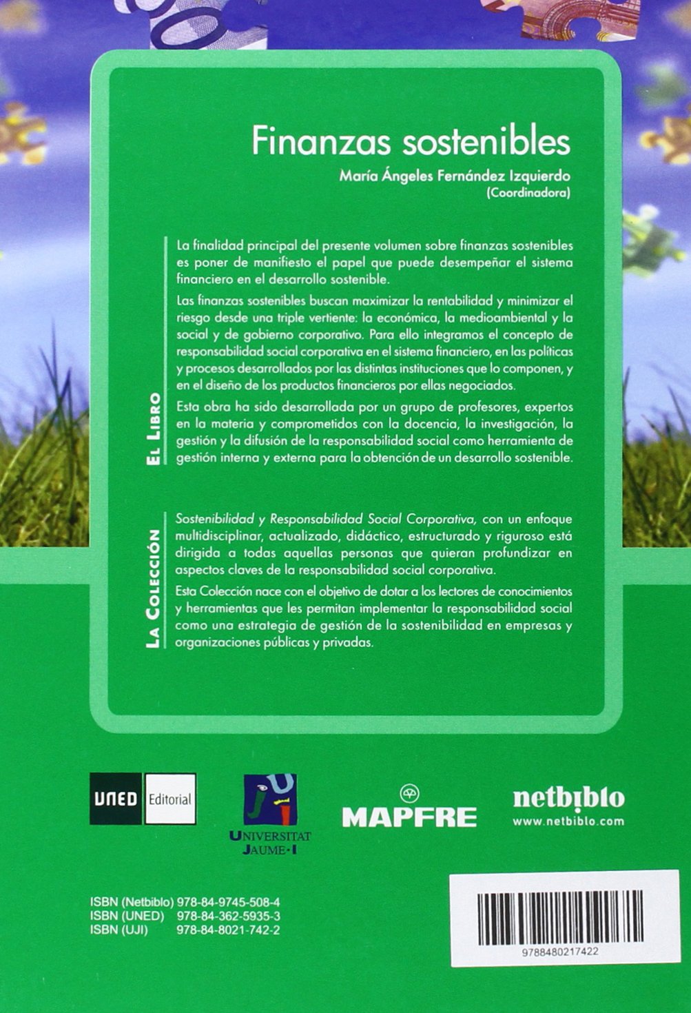 Finanzas sostenibles. (Sostenibilidad y RSC (UJI, UNED))