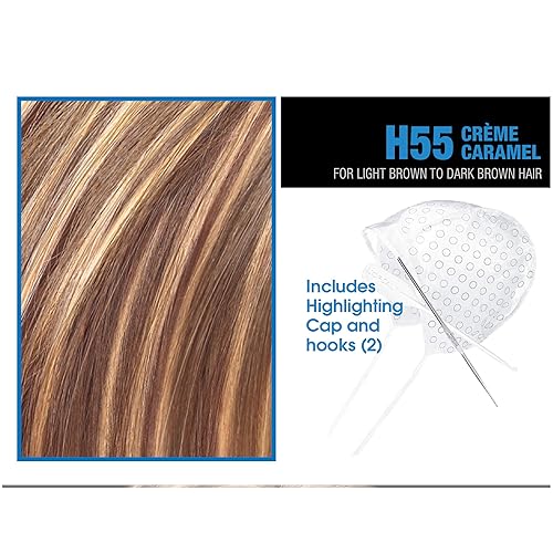 Miniatura 8 de L'Oreal Paris Le Petite Frost Gorro de Mechas para Cabello Corto, H55 Crema Caramelo