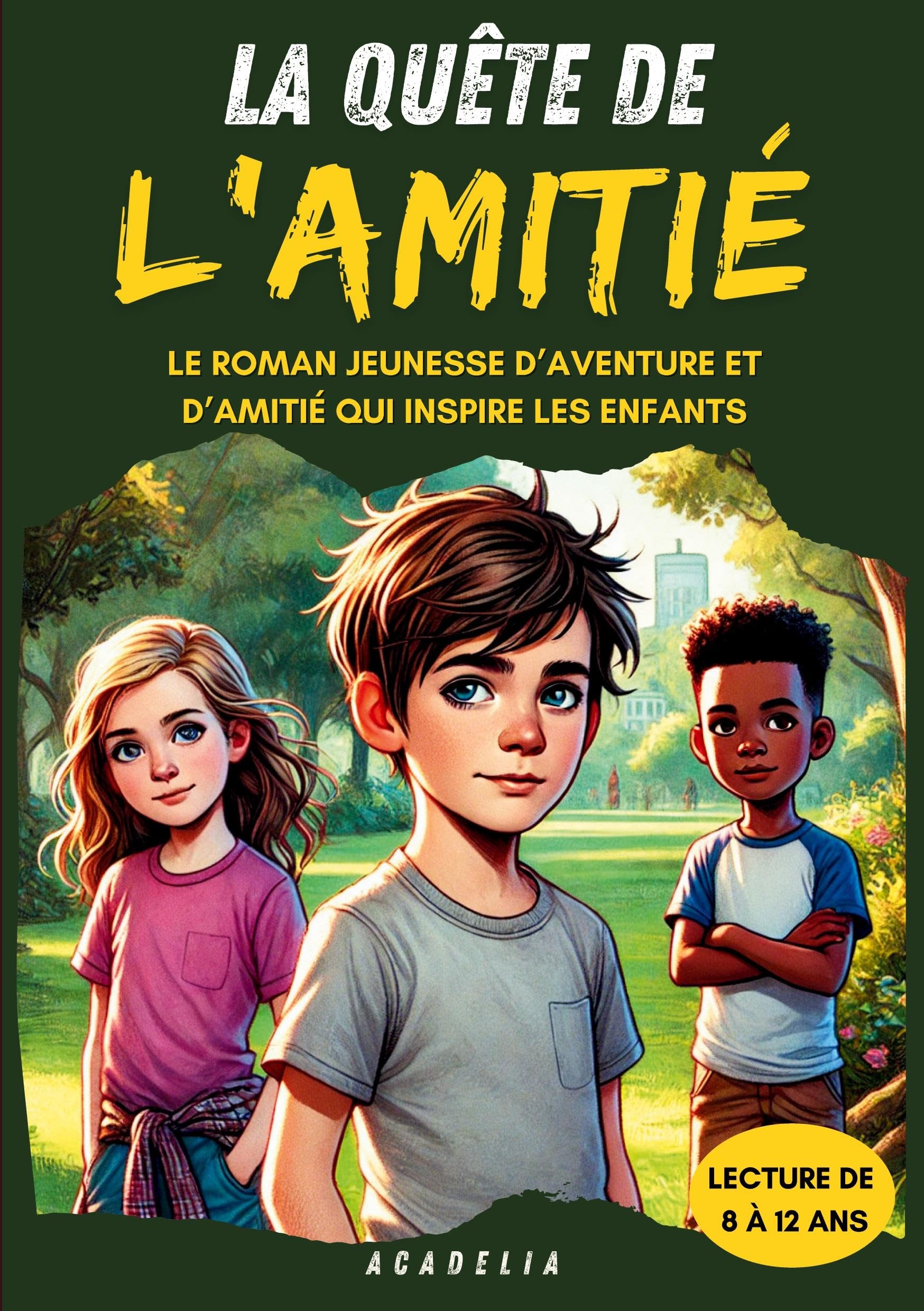 La Quête de l'Amitié: Roman jeunesse d'aventure et d'amitie | Une histoire inspirante de courage et de valeurs pour enfants de 8 a 12 ans (CE2, CM1, CM2, college)