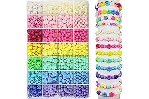 1260 Buccolic and Romantic Pastel Acrylic Flower Beads