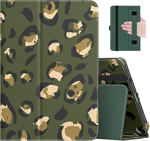 Miniatura 39 de MoKo - Funda compatible con la tablet Kindle Fire HD 8 y 8 Plus (10ª generación, versión de 2020), funda de soporte plegable y diseño delgado