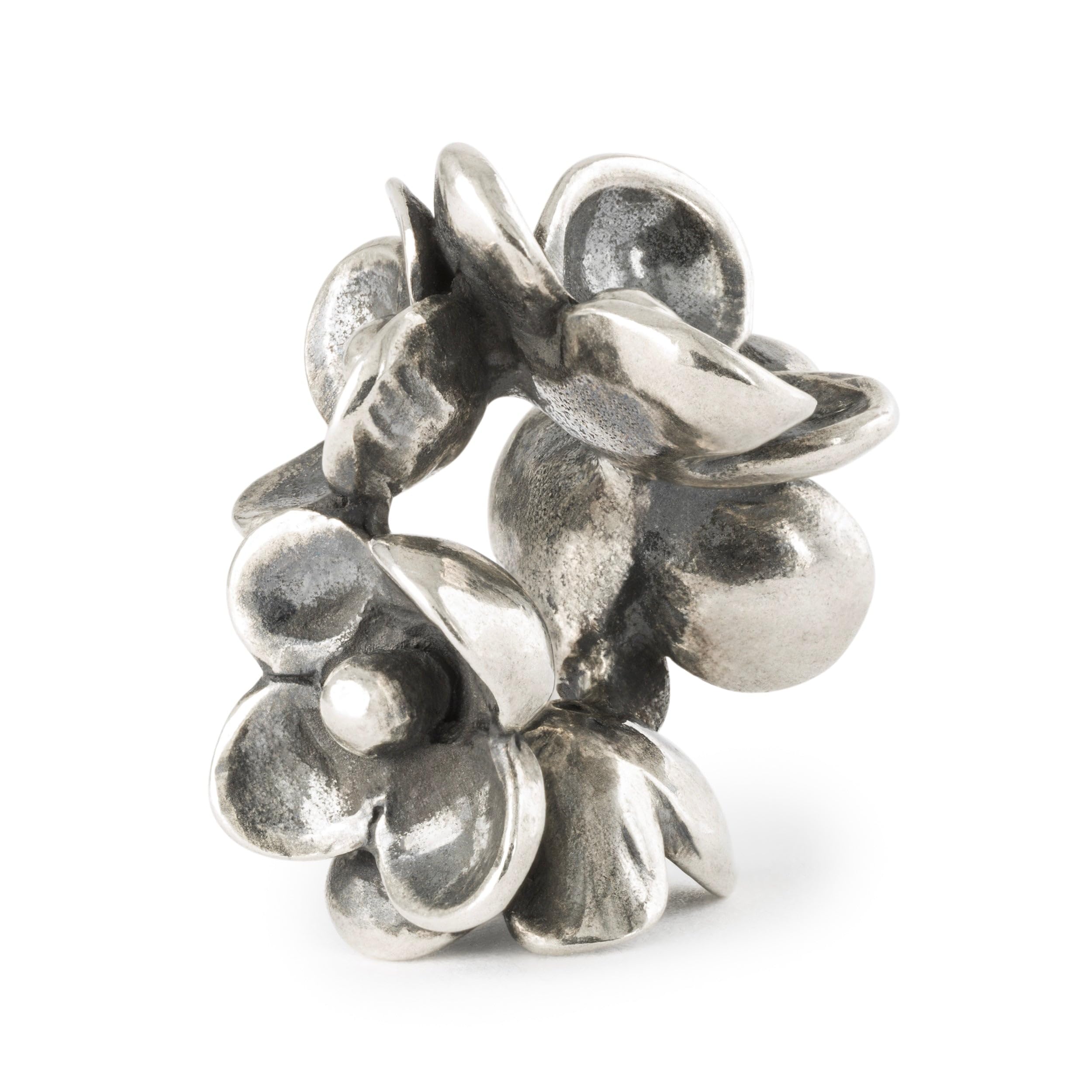 Trollbeads Frühlings Kollektion Blühende Verbindungen 2024 Silberbeads (Blüten der Dankbarkeit TAGBE-40134)