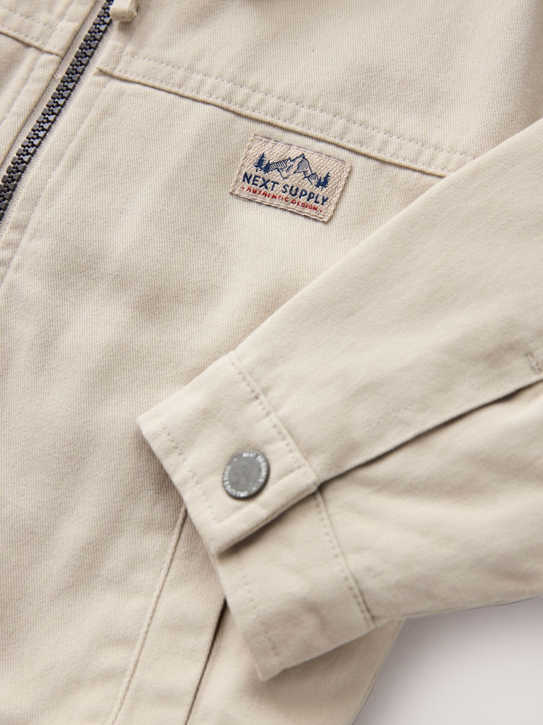 NEXT Garçon Blouson aviateur en toile col velours côtelé