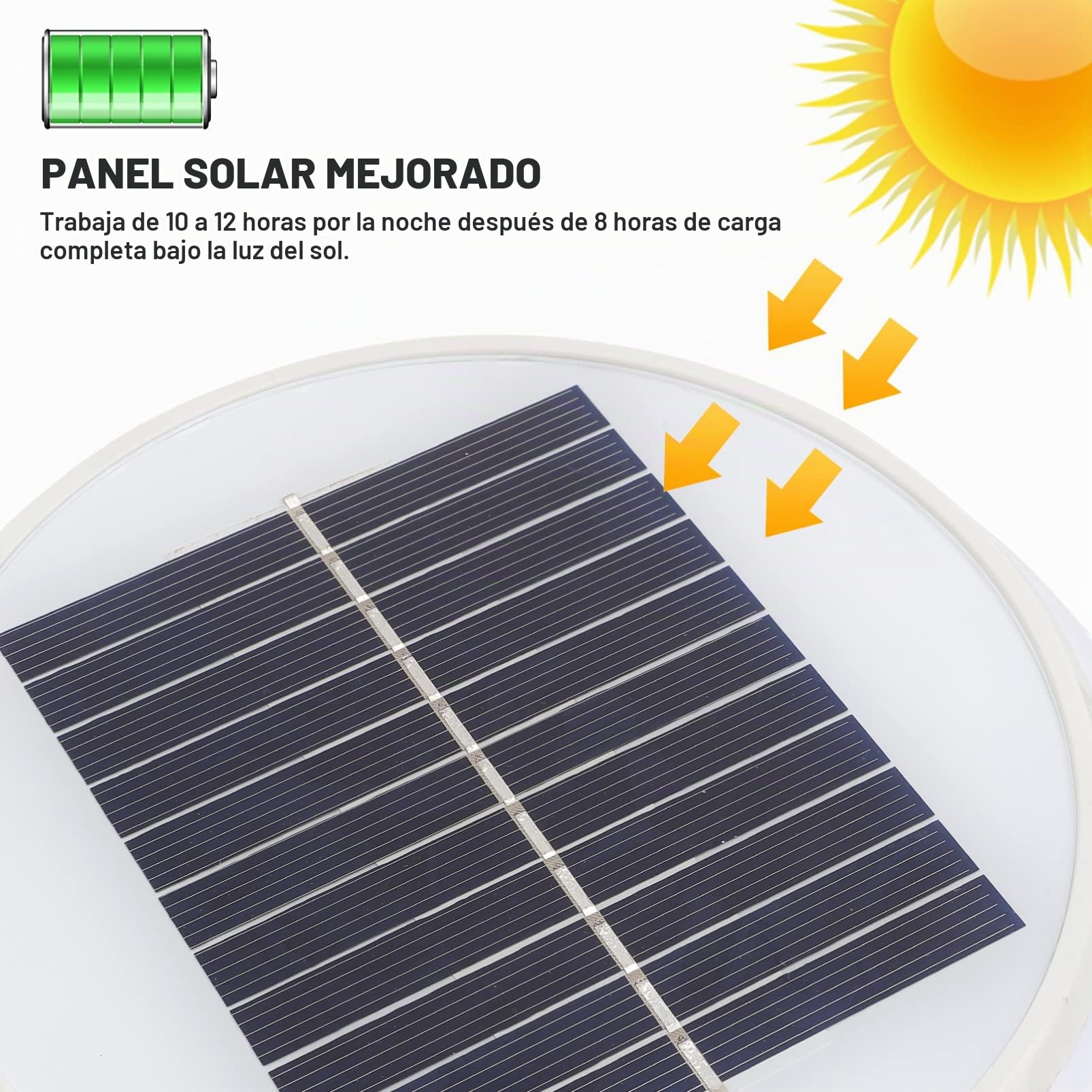 UKCOCO Lámpara Solar Exterior Para Poste De Valla 9.84 Pulgadas Luz Led Para Jardín Césped Balcón Patio Resistente a La Intemperie Acero Inoxidable Acrílico