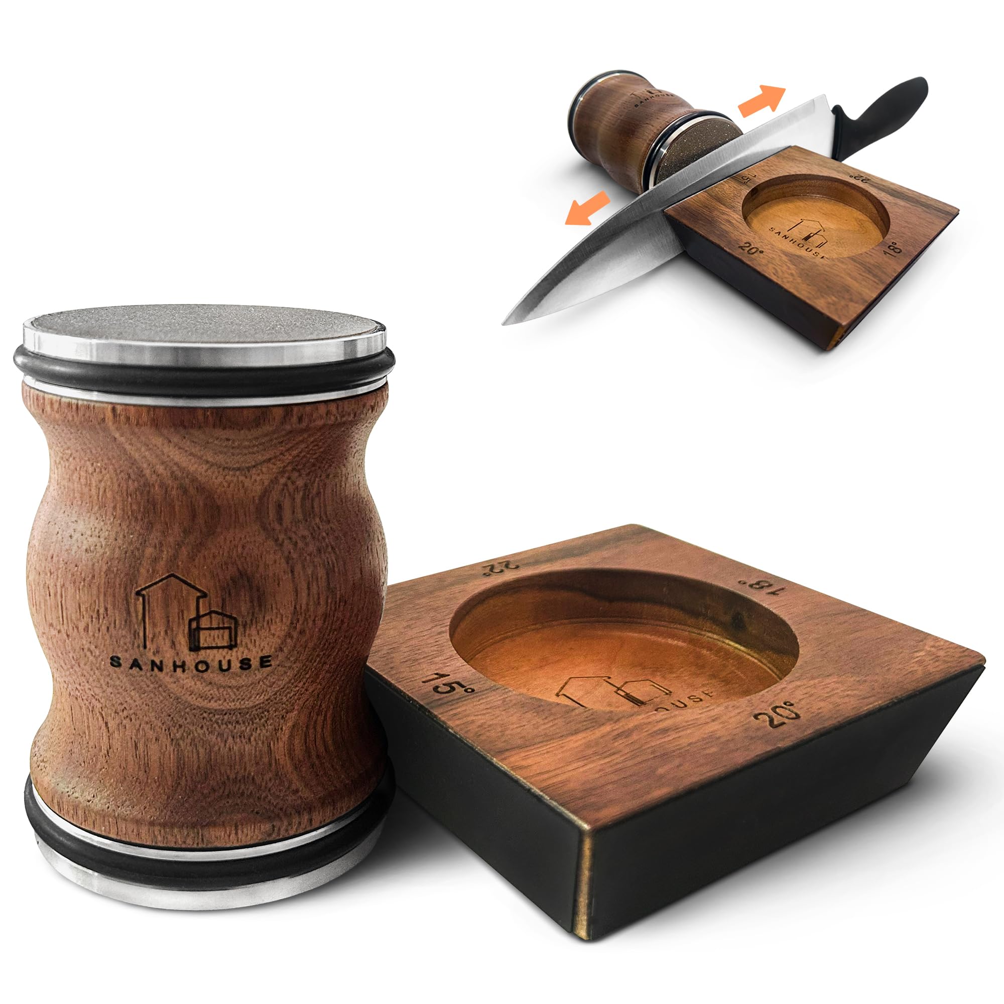 sanhouse aiguiseur couteaux roulants