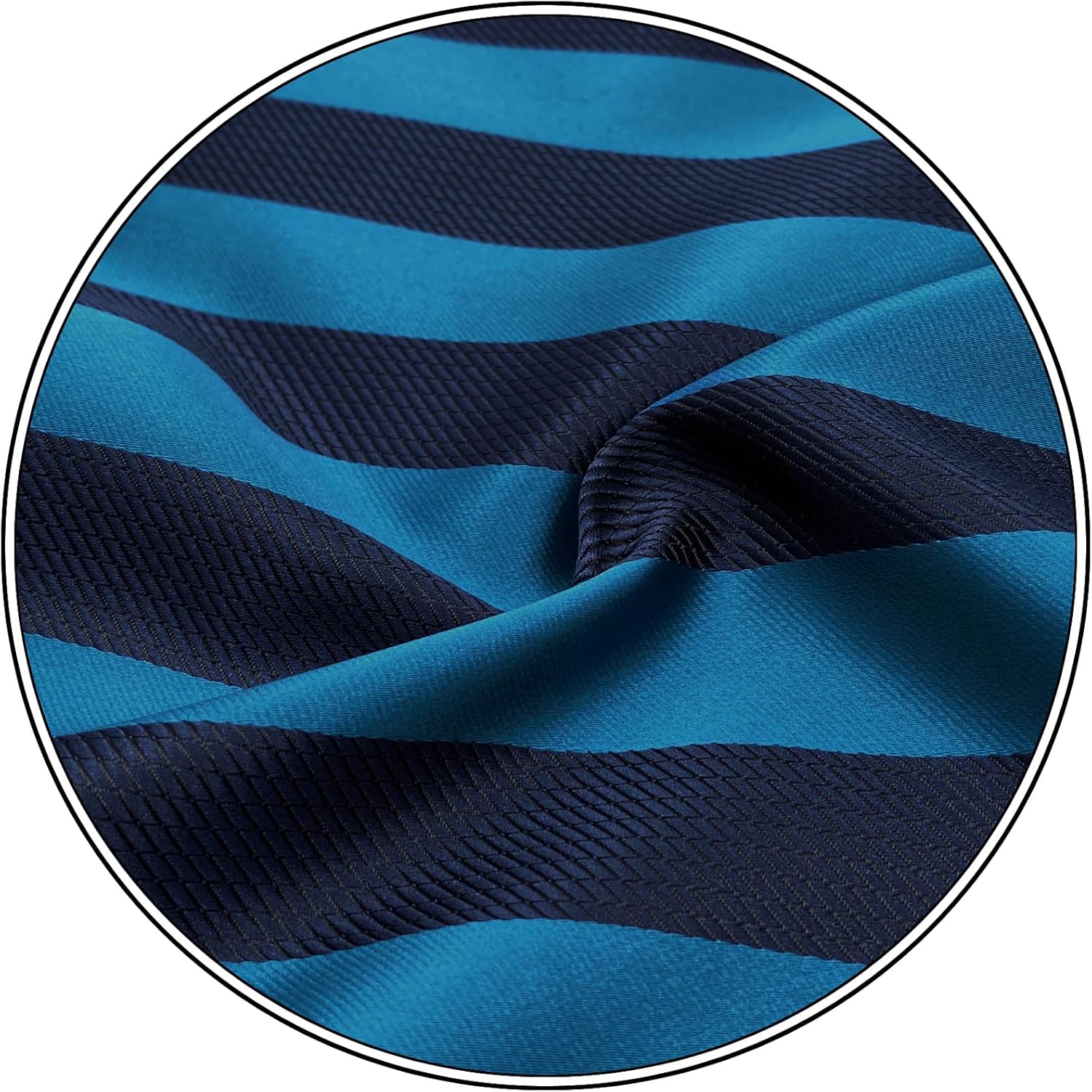 S&W SHLAX&WING Necktie for Men Striped Ties Green Yellow Blue for Business Suits - Image 6