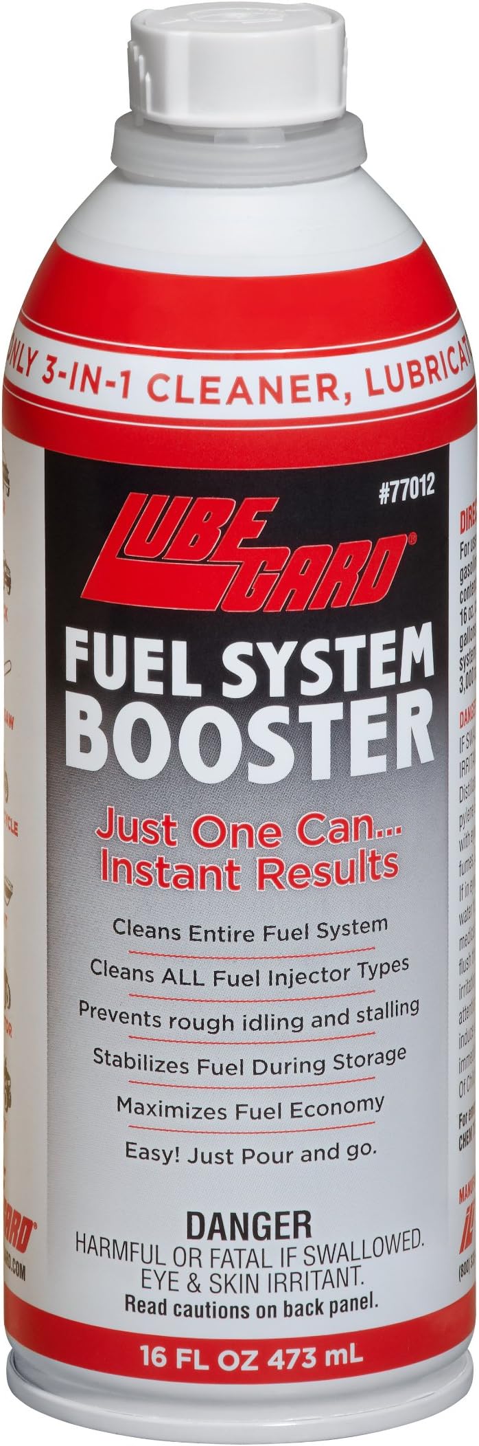 77012 Fuel System Booster Cleaner - 16 oz.