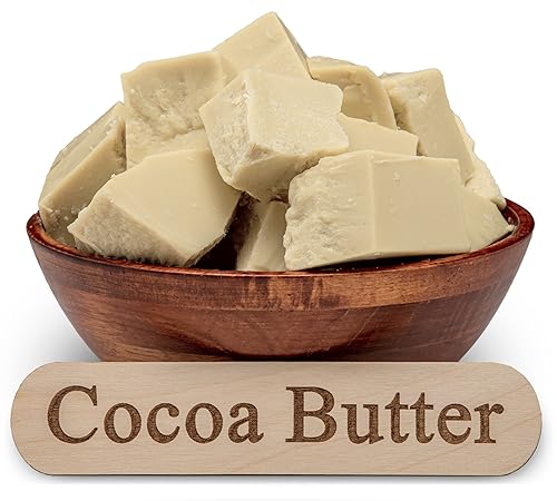 Mantequilla de cacao cruda de 5 libras a granel 100 puro natural sin refinar grano de cacao Arriba Nacional ideal para hacer chocolate jabón bálsamo