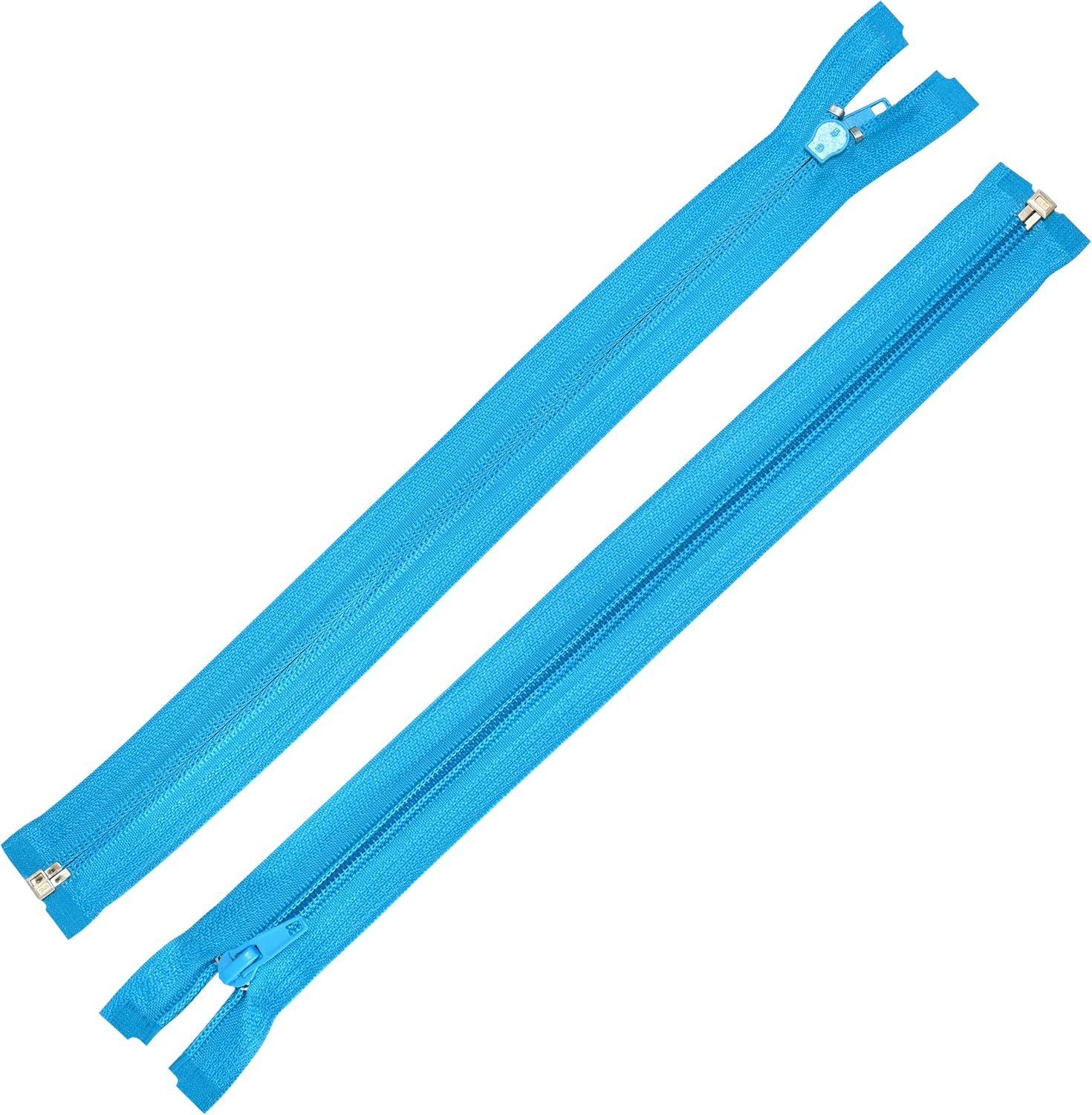 AERZETIX - Pack of 10 No. 5 30 cm Separable Spiral Zippers with Slider - Metal Nylon Polyester - Navy Blue - Sewing Creations DIY Textile Crafts