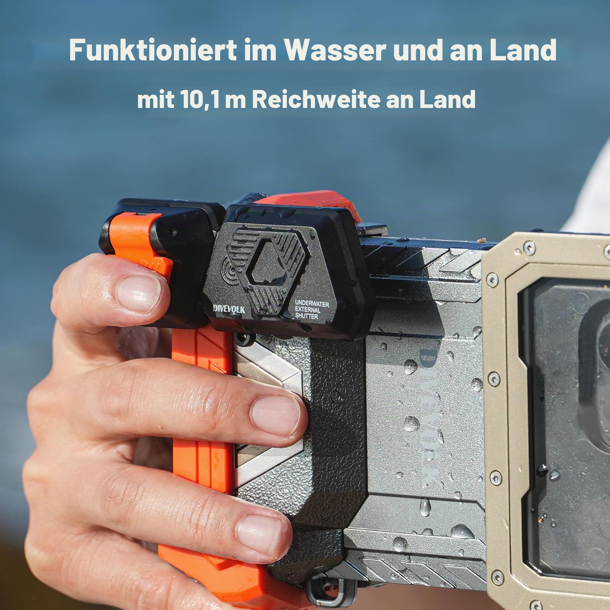 DIVEVOLK Unterwasser-Außenladen für Seatouch 4 Max Plus Gehäuse