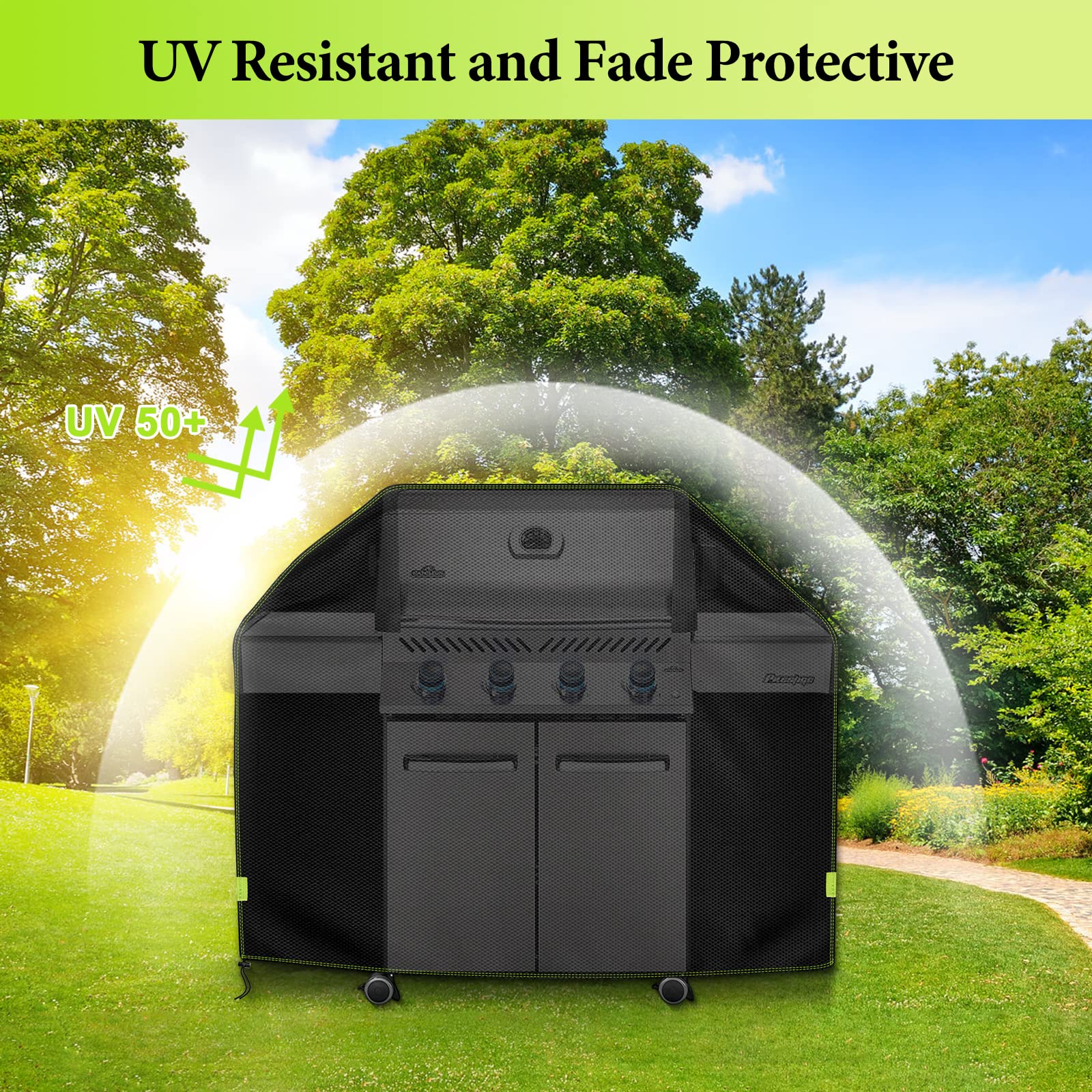 Weber Barbecue Copertura Per Griglia Weber Genesis 300 - Tessuto - Foto 7