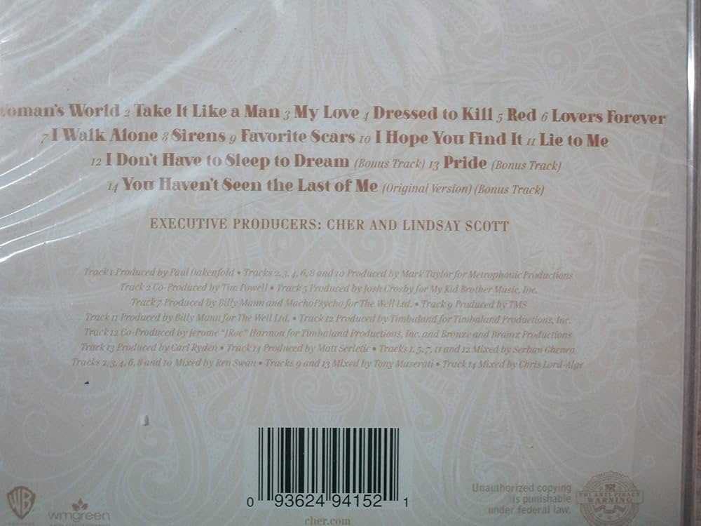 米LP Cher Closer To The Truth 093624844433 Warner Records 未開封 /00260 米LP Cher Closer To The Truth 093624844433 Warner Records 未