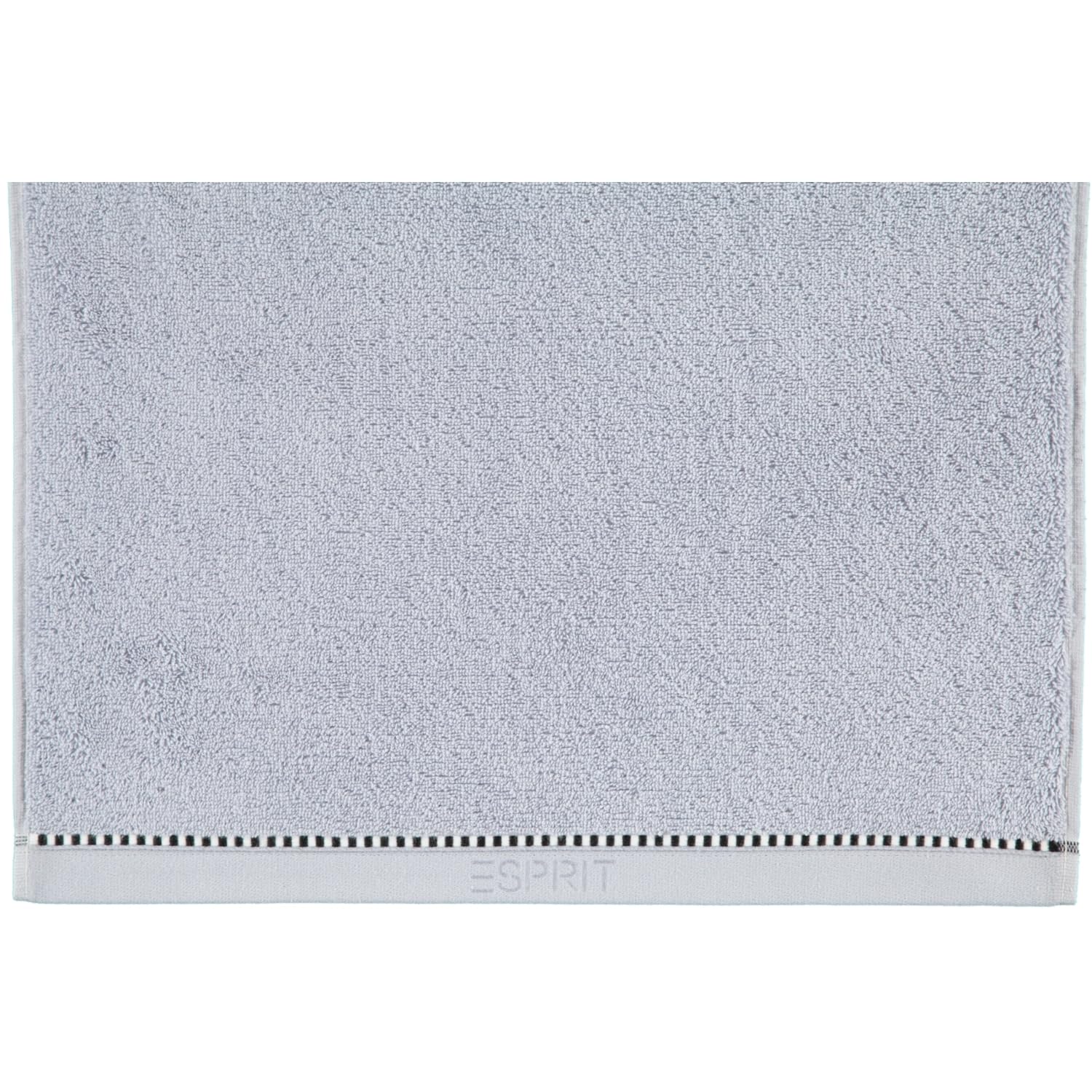 ESPRIT Boîte de serviettes Solid Silver - 720 - Serviette de bain 100 x 150 cm