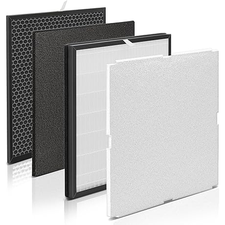 [Odor Remover] MinusA2 Filters Replacement Kit Compatible with Rabbit Air Filter Replacement MinusA2