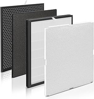 [Odor Remover] Air Filters Replacement Kit Compatible with Rabbit air MinusA2 Filters Replacement, Model SPA-700A SPA-780A SPA-780N 1x H13 HEPA 1x Odor Remover 1x Activated Carbon and 1x Pre-filter