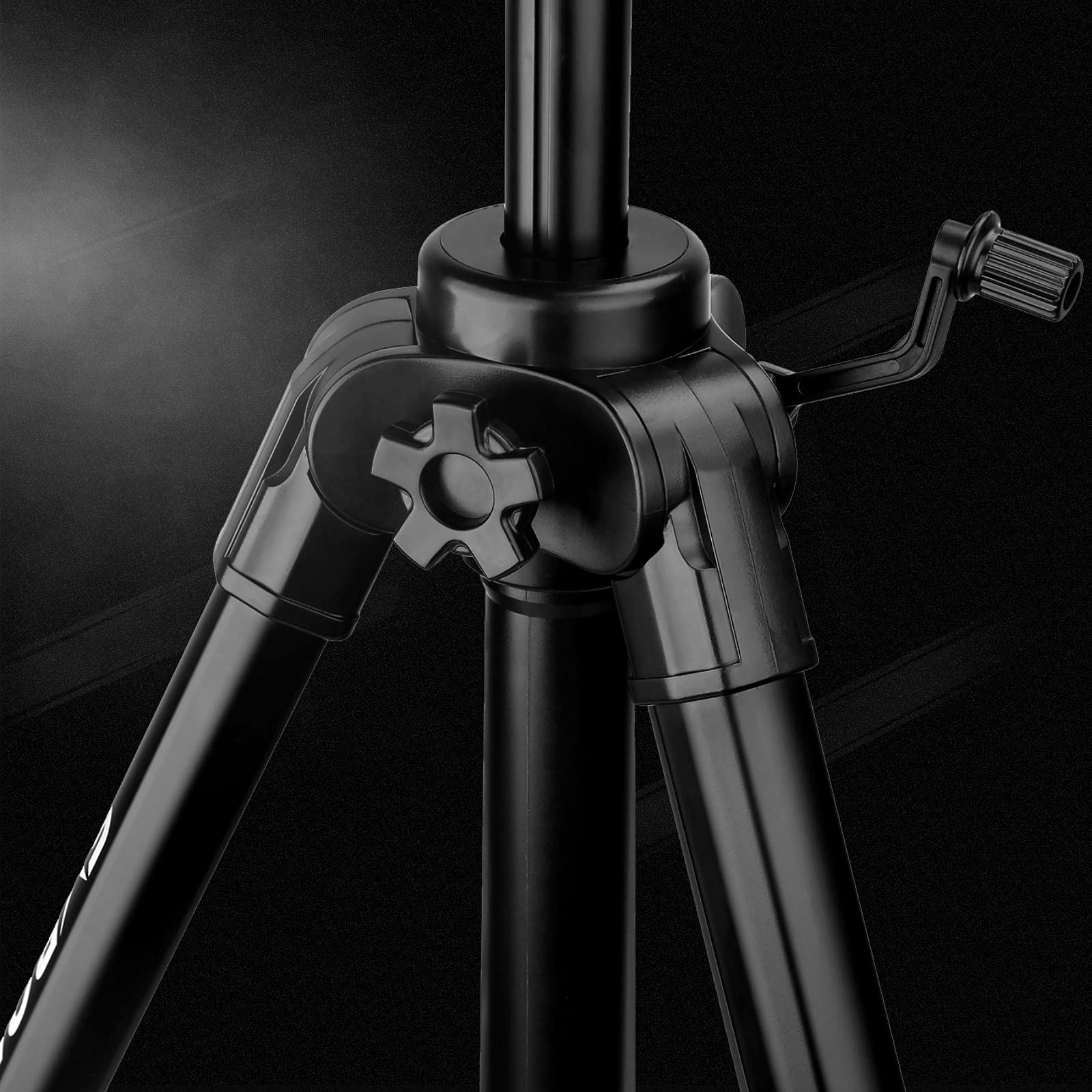 Svbony SA402 Trípode de Cámara con Cabezal Fluido de Aluminio, Trípode de Viaje Panorámico 360 Grados 64,56 Pulgadas, para Vídeo Cámara SLR Fotografía Telescopio Terrestre