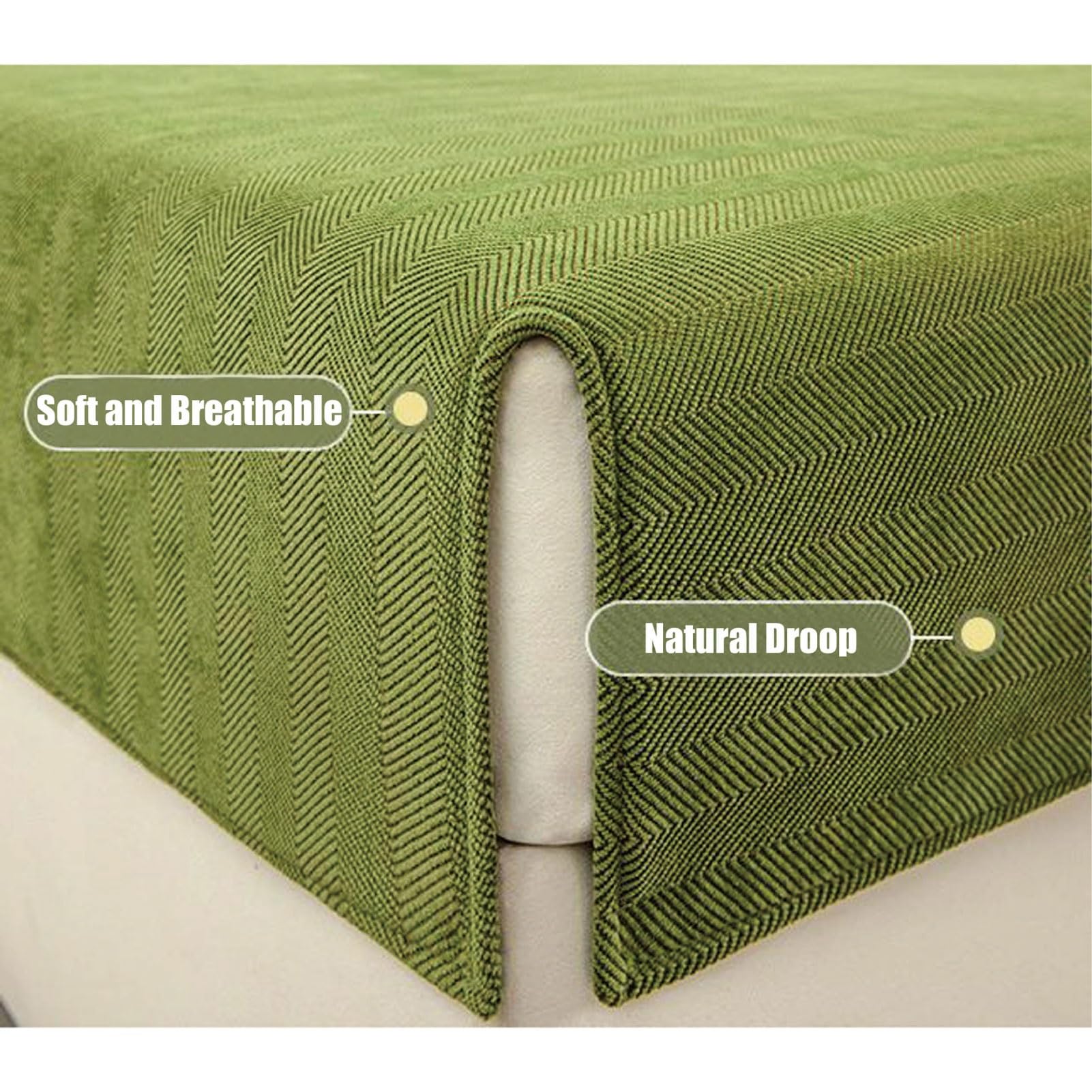 Funda de sofá, protector de sofá para perro, funda cuadrada de algodón para mascotas, fundas cómodas y lavables antideslizantes para sofás y sillones para perros y gatos (naranja A, 90 x 210