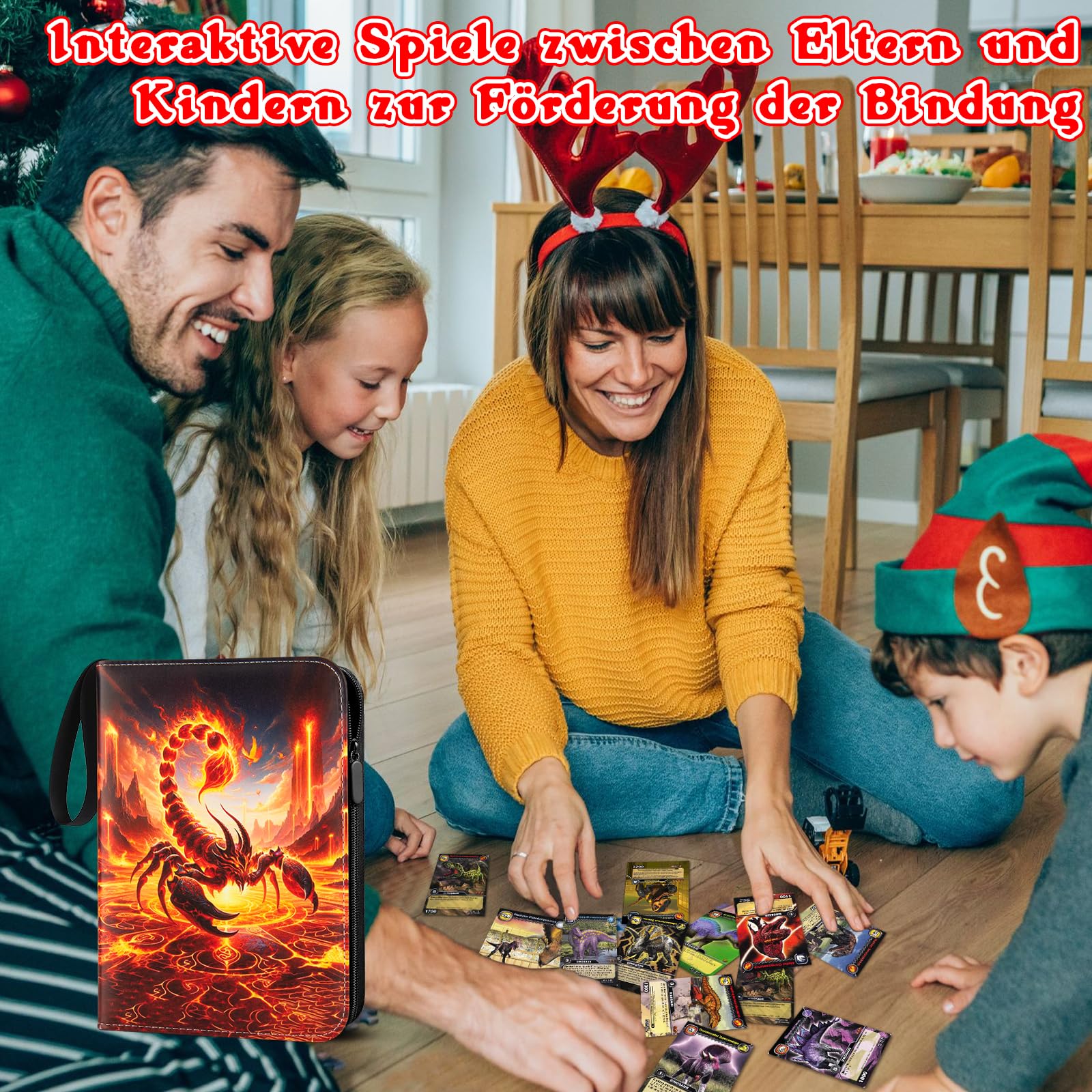 Sammelalbum Für Karten 400 Stück - Wasserdichter Kartenordner Mit 50 Seiten