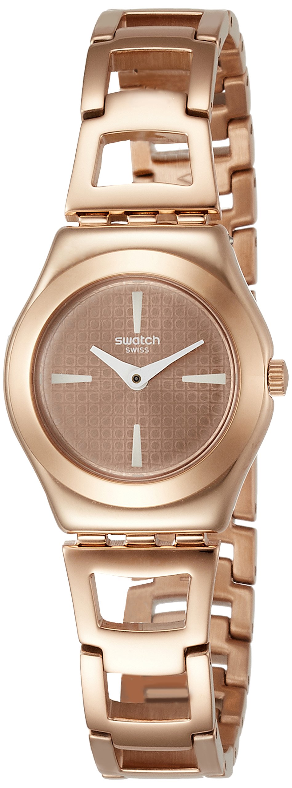 Swatch Roseli Pink Dial Ladies Watch YSG150G