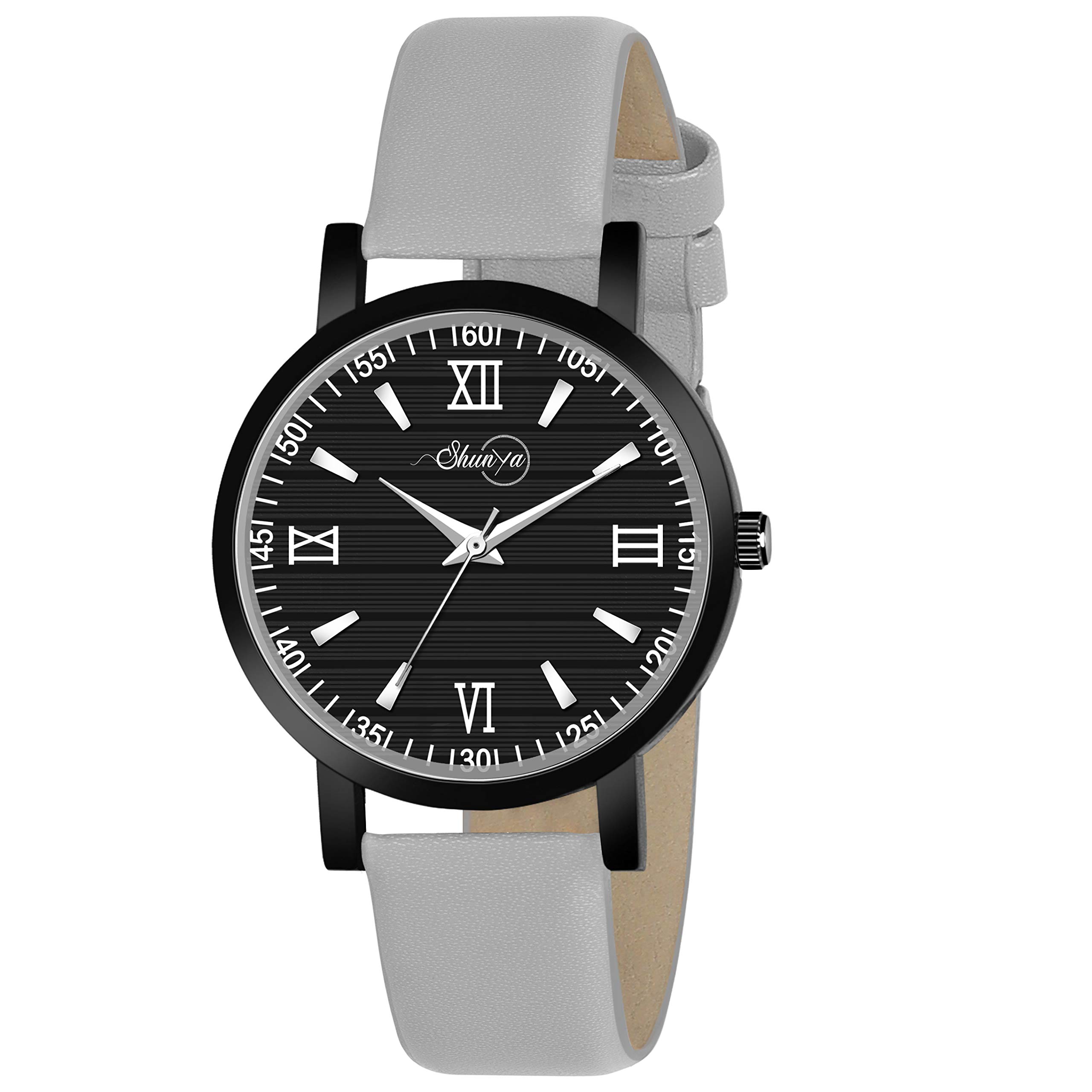 Shunya New SH-617 Arrival Stylish Attractive Ethnic Stylish Black Roman Dial Watch Leather Strap Analog Girls Watch (B091Q2PCJF) Amazon Price History, Amazon Price Tracker