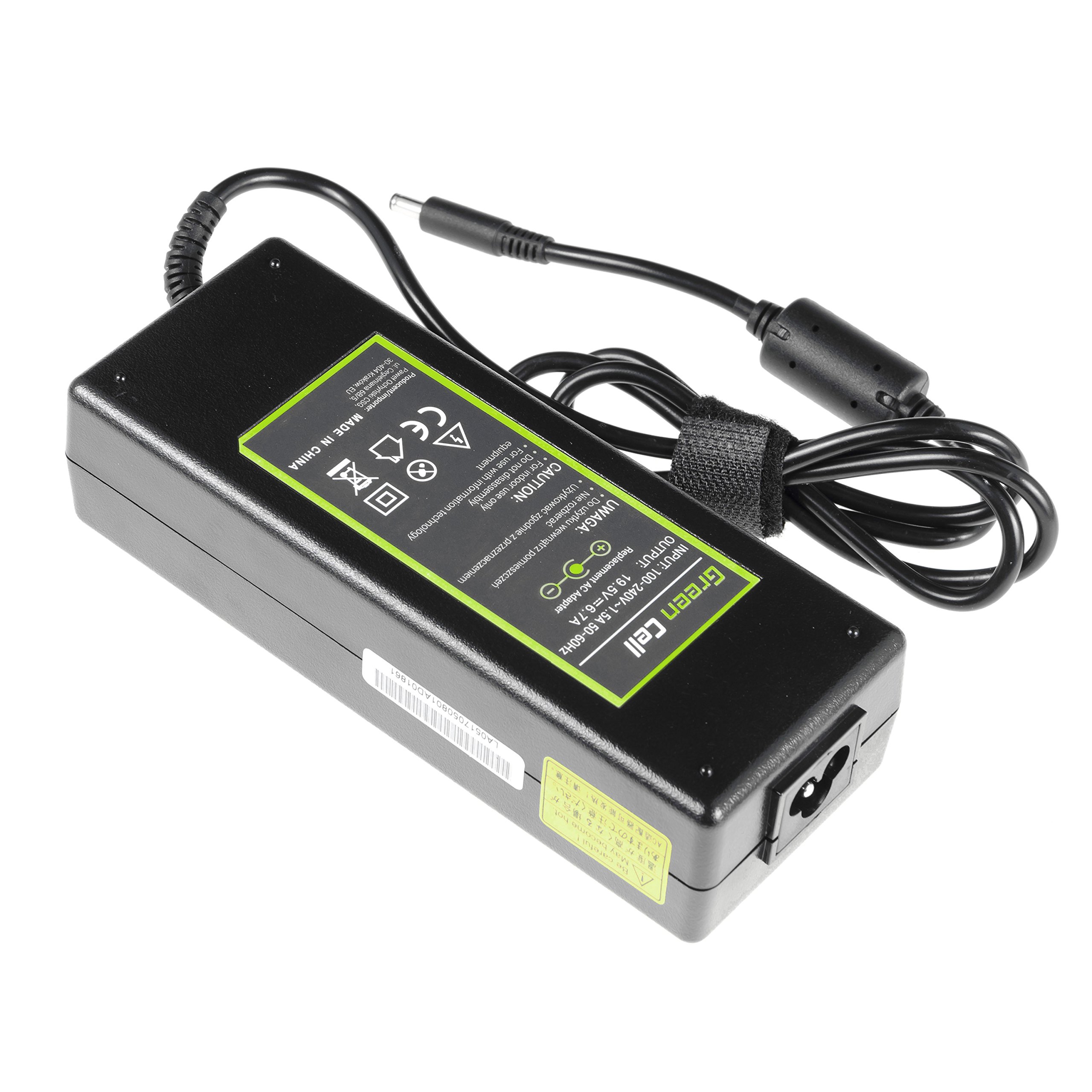 Green Cell® Caricatore Notebook Adattatore per PC Portatile Dell XPS 15 9530 (Uscita: 19.5V 6.7A 130W, Connettore: 4.5mm-3.0mm) Laptop Alimentatore