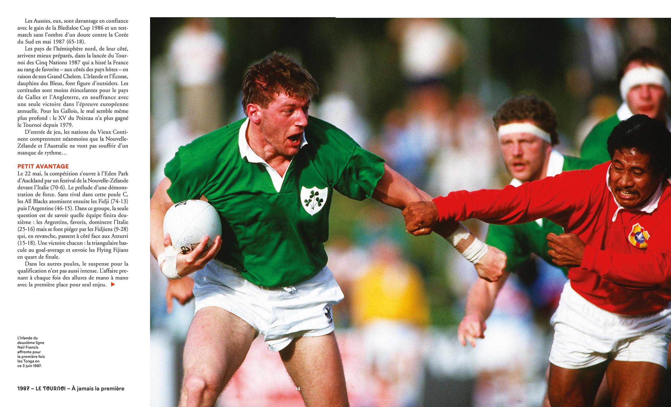 Coupe du monde de rugby - La rétro depuis 1987