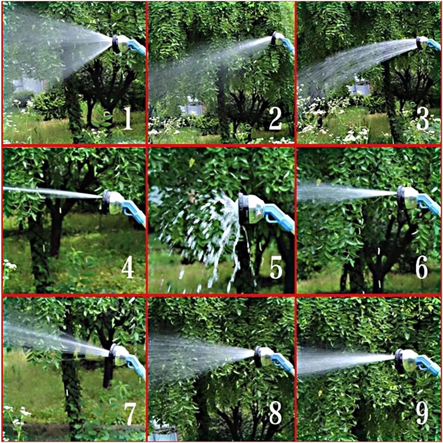 Pistolet z wężem, Myjka ciśnieniowa w sprayu Dziewięciofunkcyjna