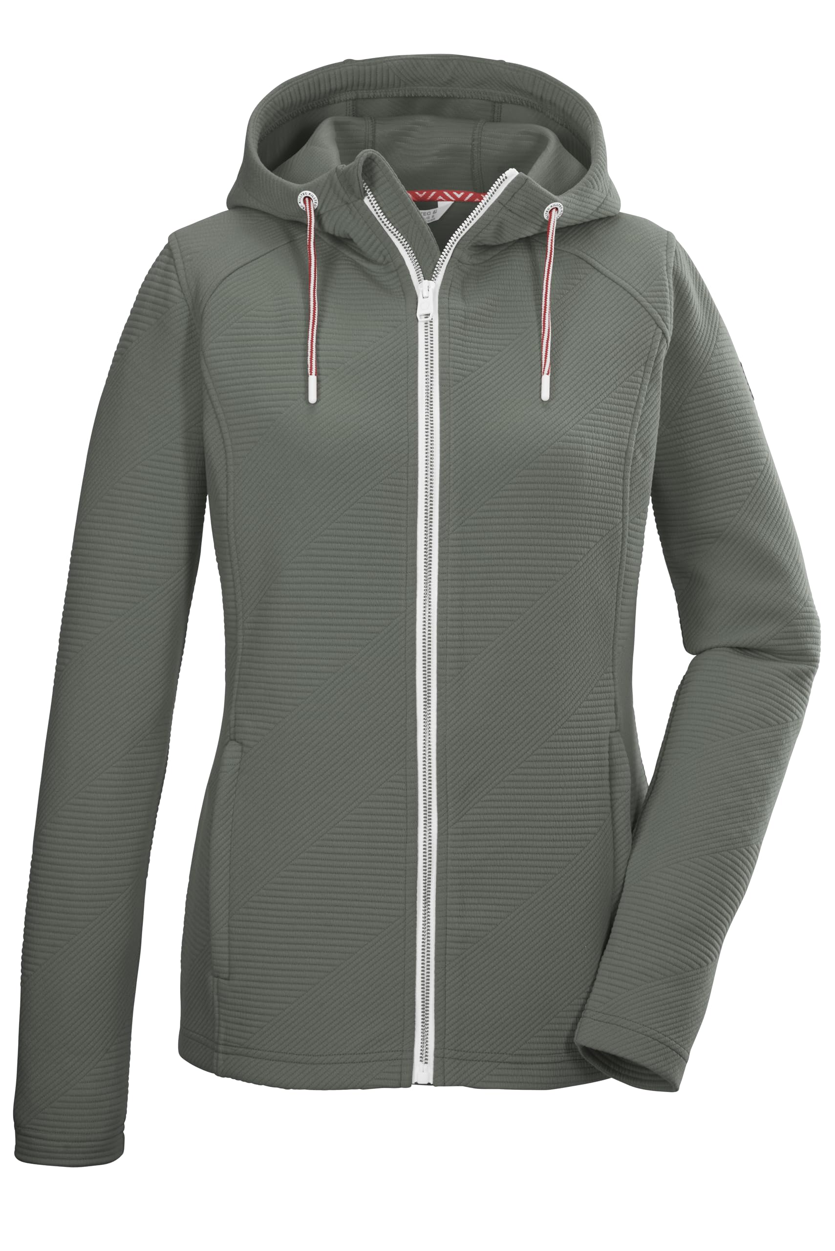 Killtec Damen Powerstretchjacke mit Kapuze