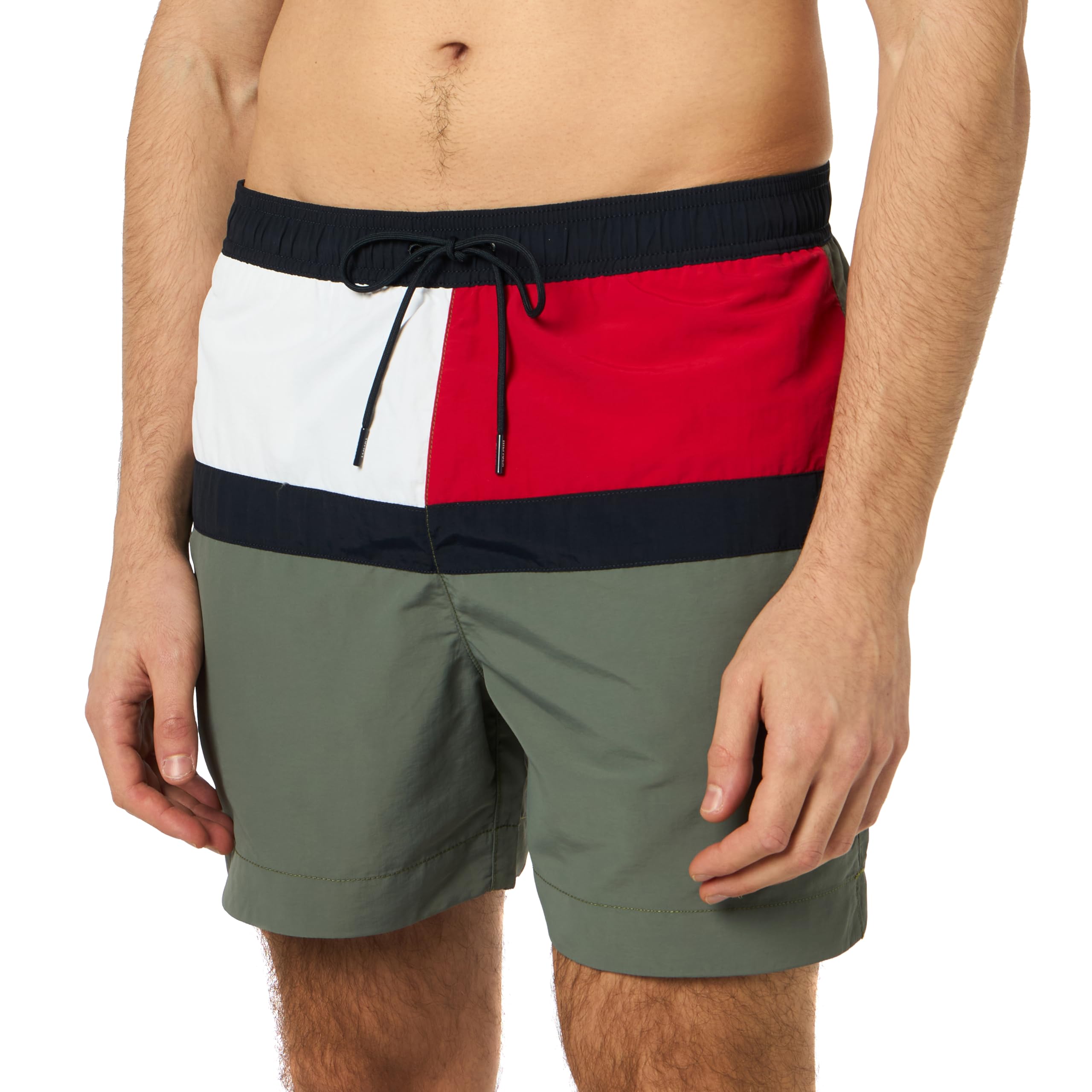 Tommy Hilfiger Bañador Hombre Medium Drawstring Pernera media