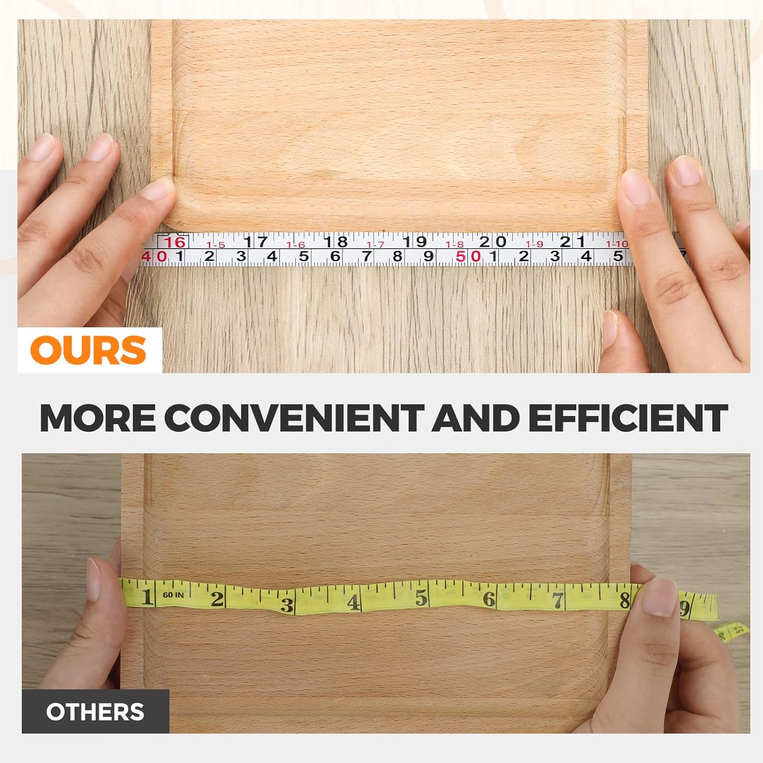 6 Pcs 78 Inch Self Adhesive Measuring Tape Double Scale Measuring Ruler Stick Tape for Work Woodworking Workbench Saw Drafting Table
