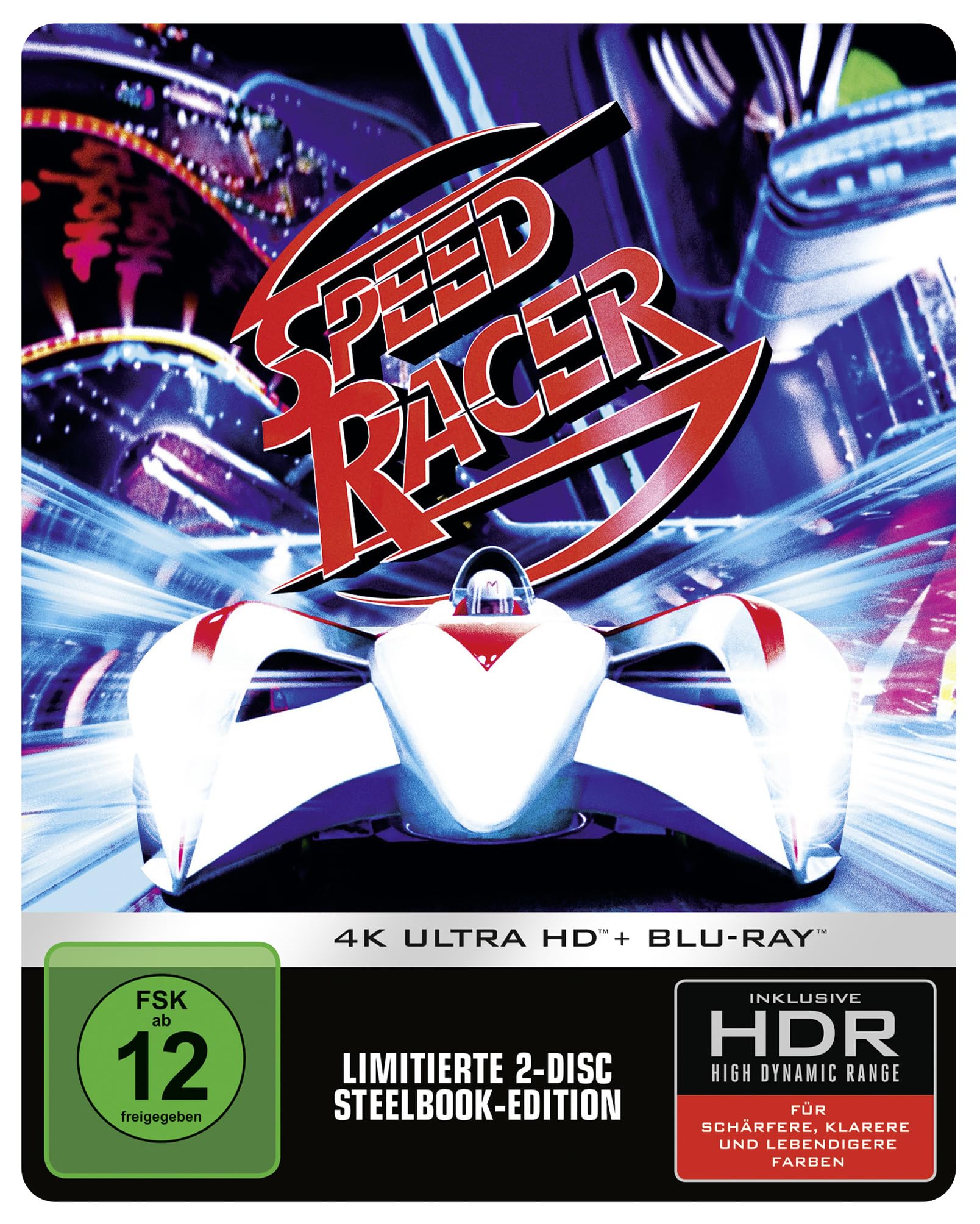 Speed Racer - Steelbook (4K Ultra HD+Blu-ray)