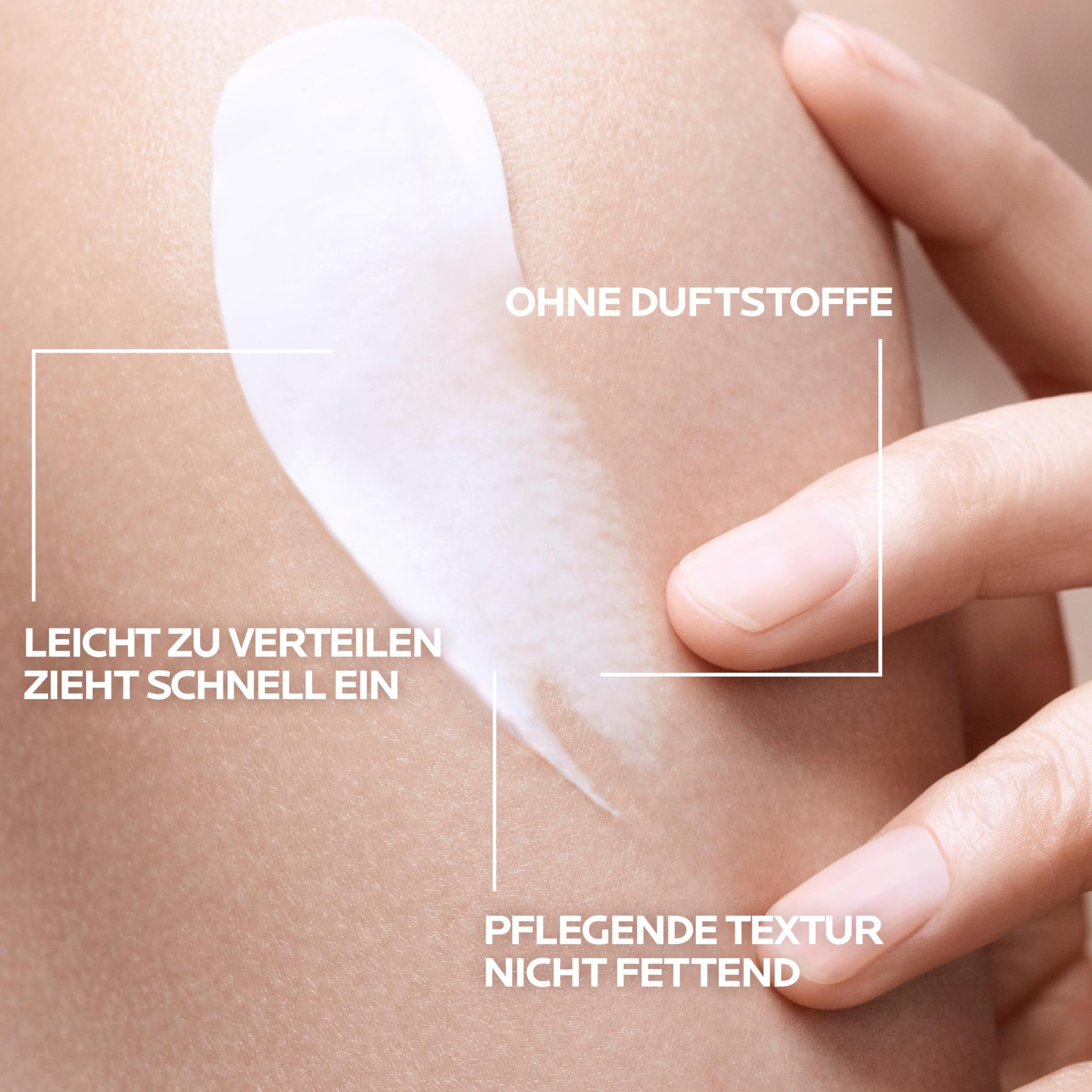 La Roche Posay Bodylotion, Für juckende, trockene und zu Neurodermitis neigende Haut, Mildert Juckreiz, Stärkt Hautschutzbarriere, Mit Niacinamid und Sheabutter, LIPIKAR Baume AP+M, 200 ml