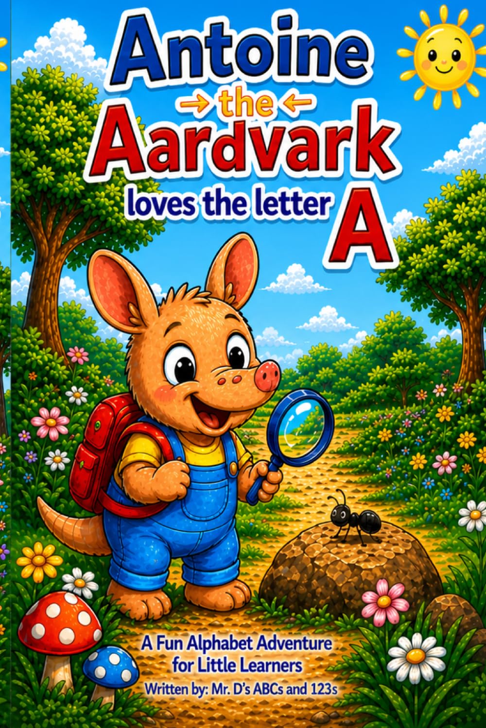 Antoine the Aardvark Loves the Letter A: A Fun Alphabet Adventure for Little Learners (Fun with ABCs-XYZs)
